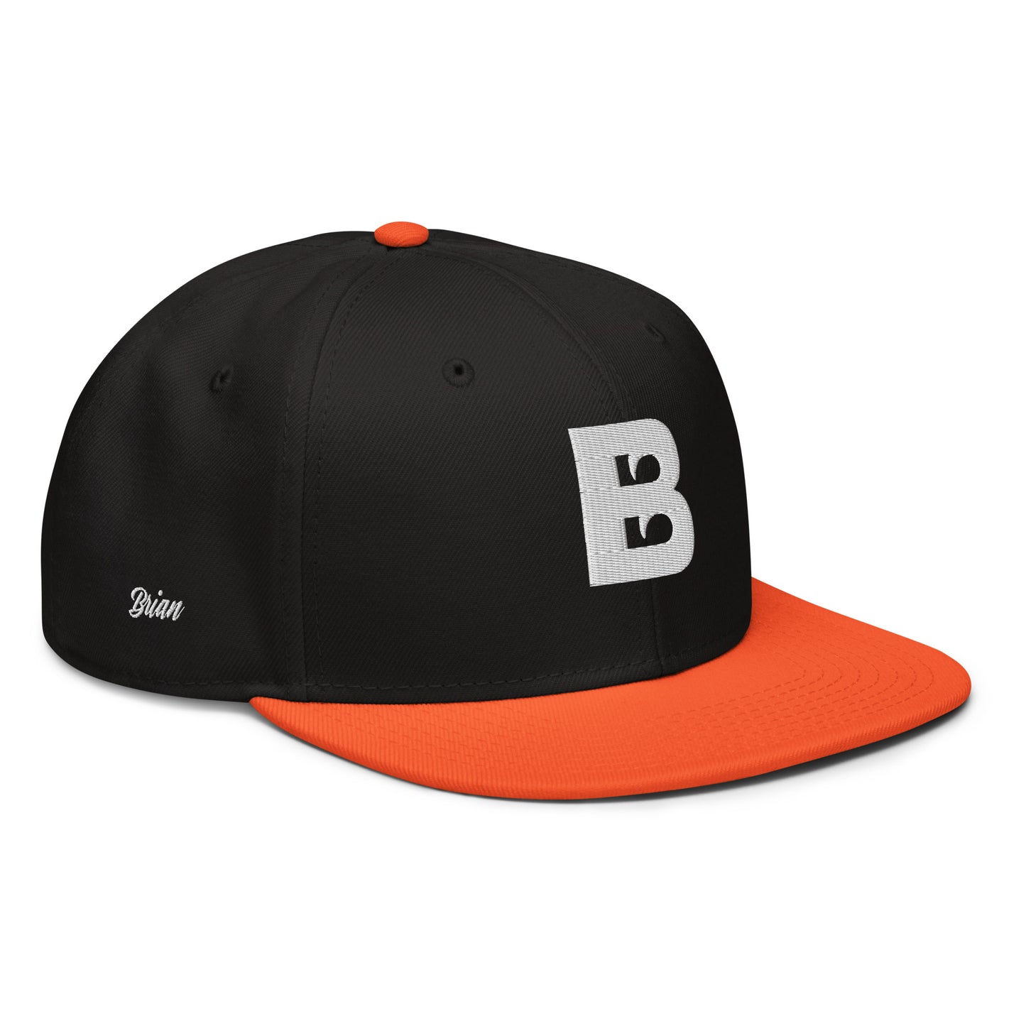 Barlz Hat Aqua Black & Orange