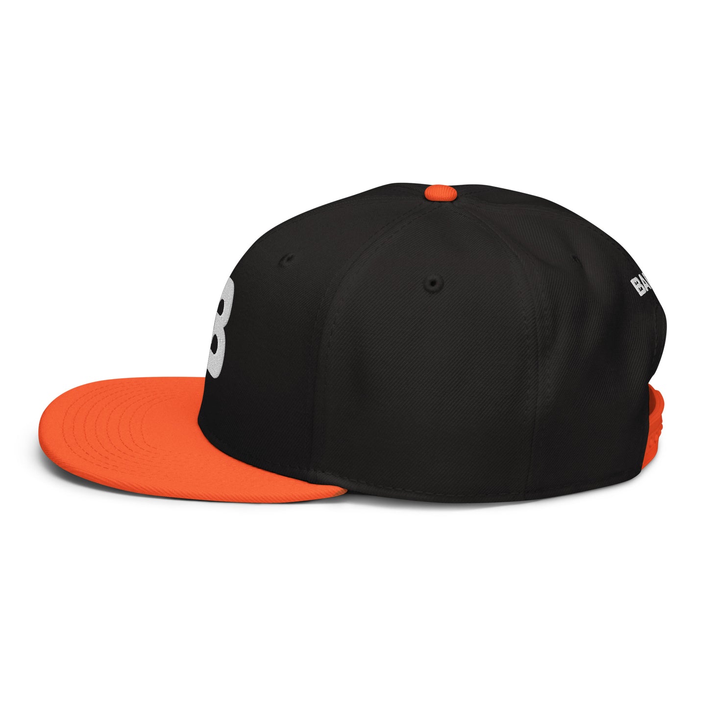 Barlz Hat Aqua Black & Orange