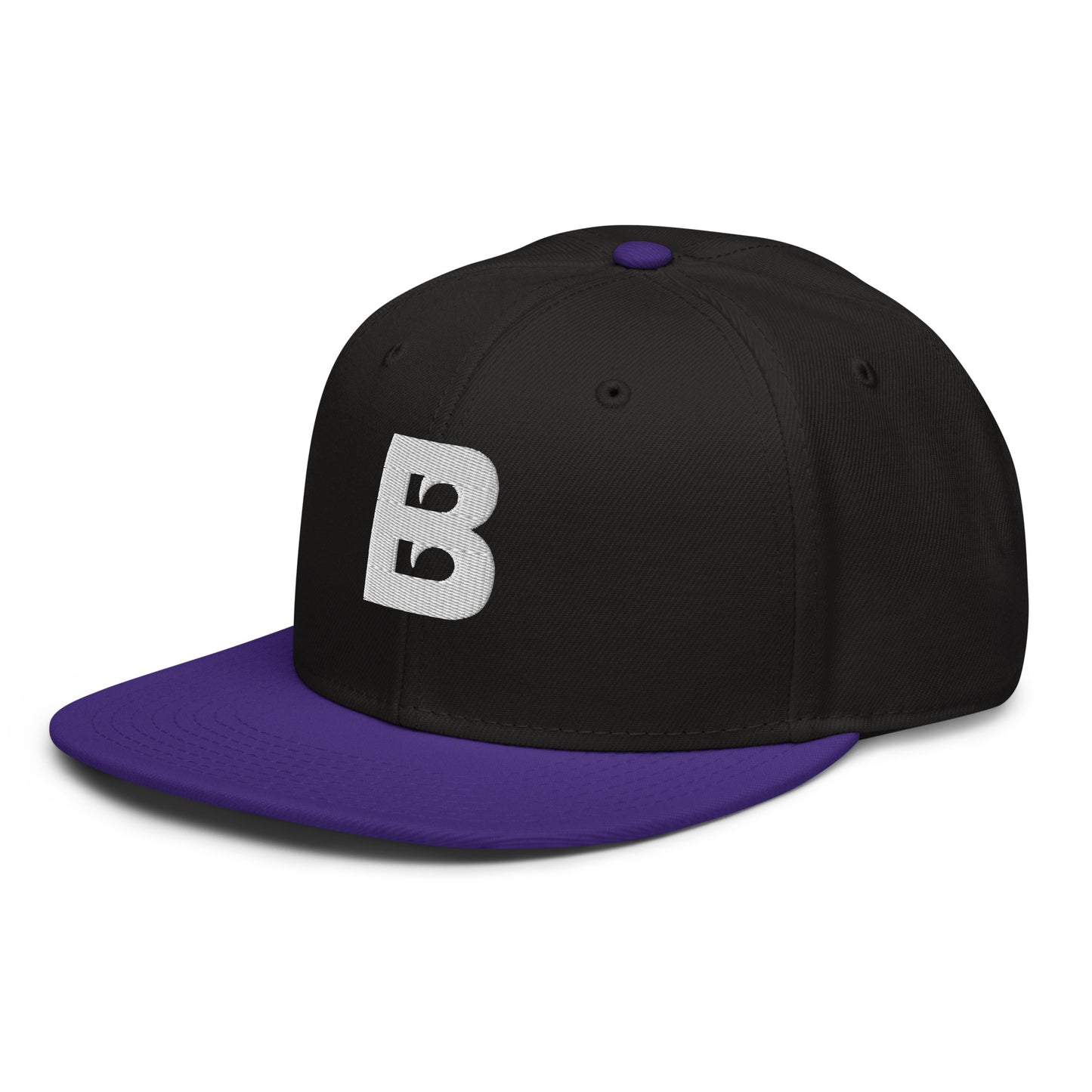 Barlz Hat Aqua Black & Purple
