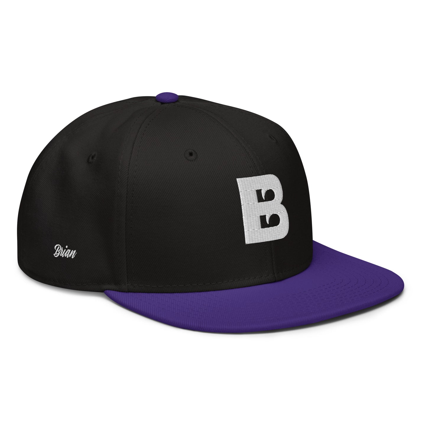 Barlz Hat Aqua Black & Purple