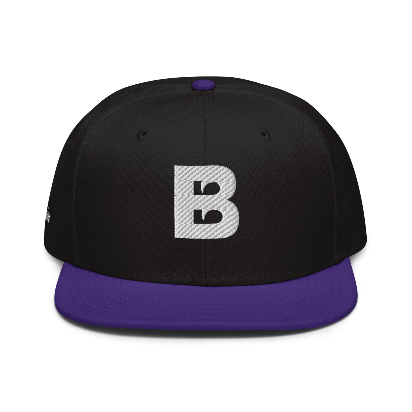 Barlz Hat Aqua Black & Purple