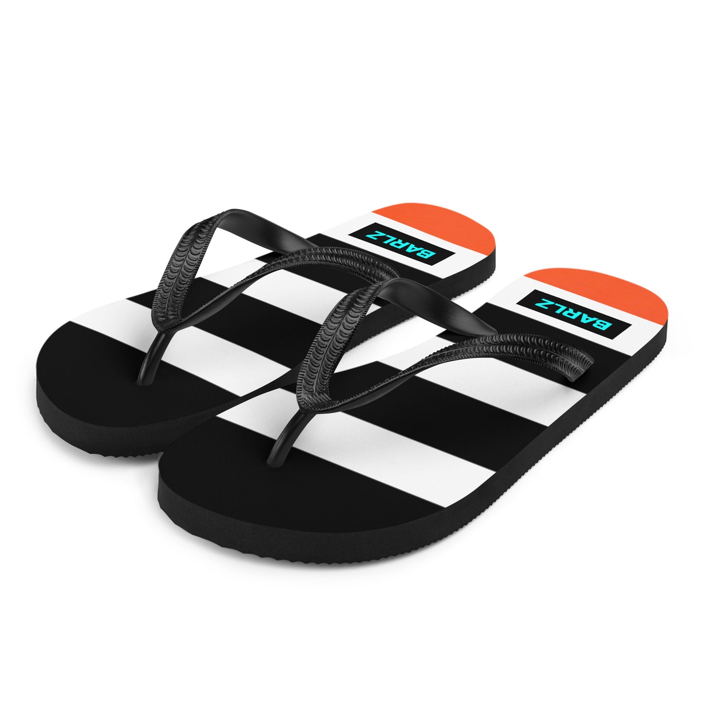 Beach Flio Flops With Stripes