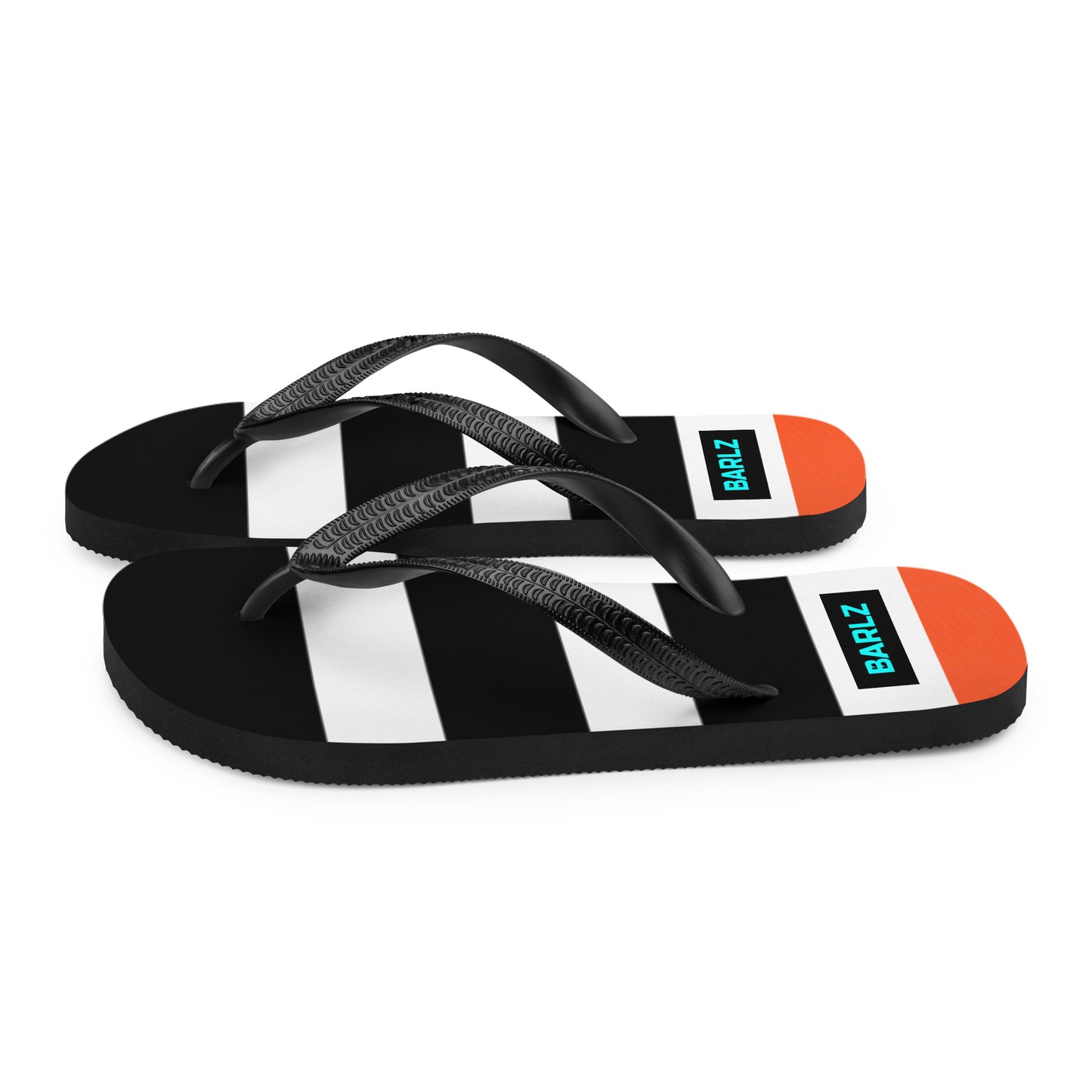 Beach Flio Flops With Stripes