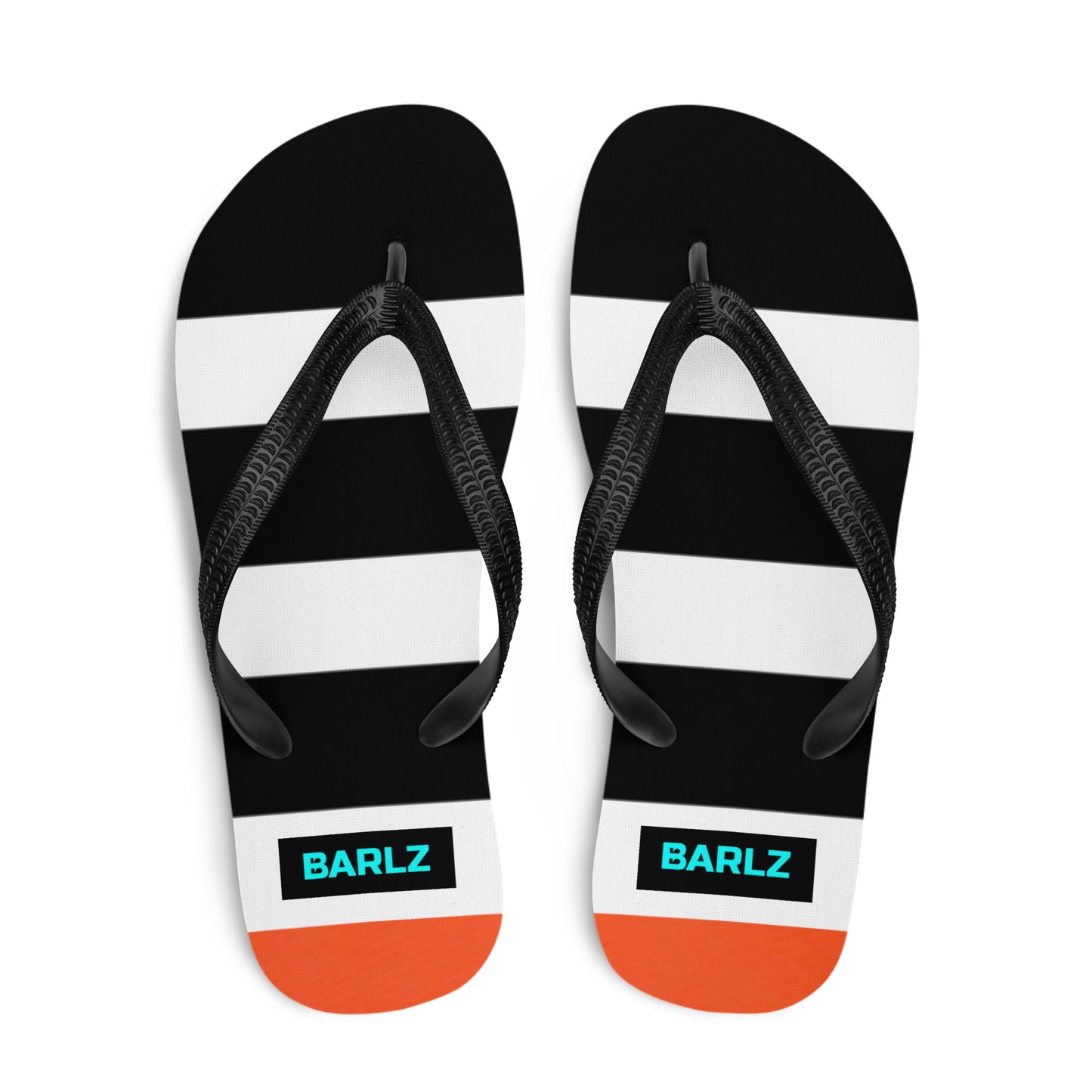 Beach Flio Flops With Stripes