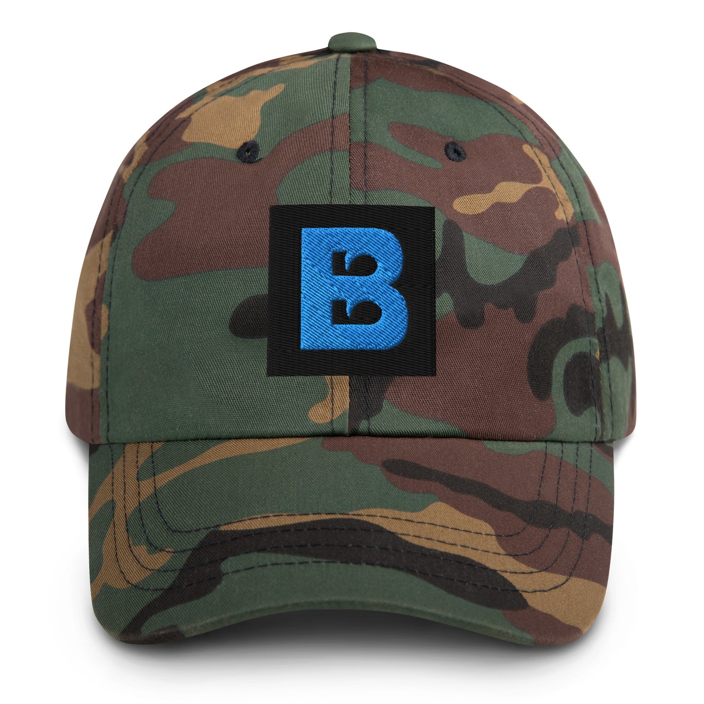 Classic Dad Hat Green Camo
