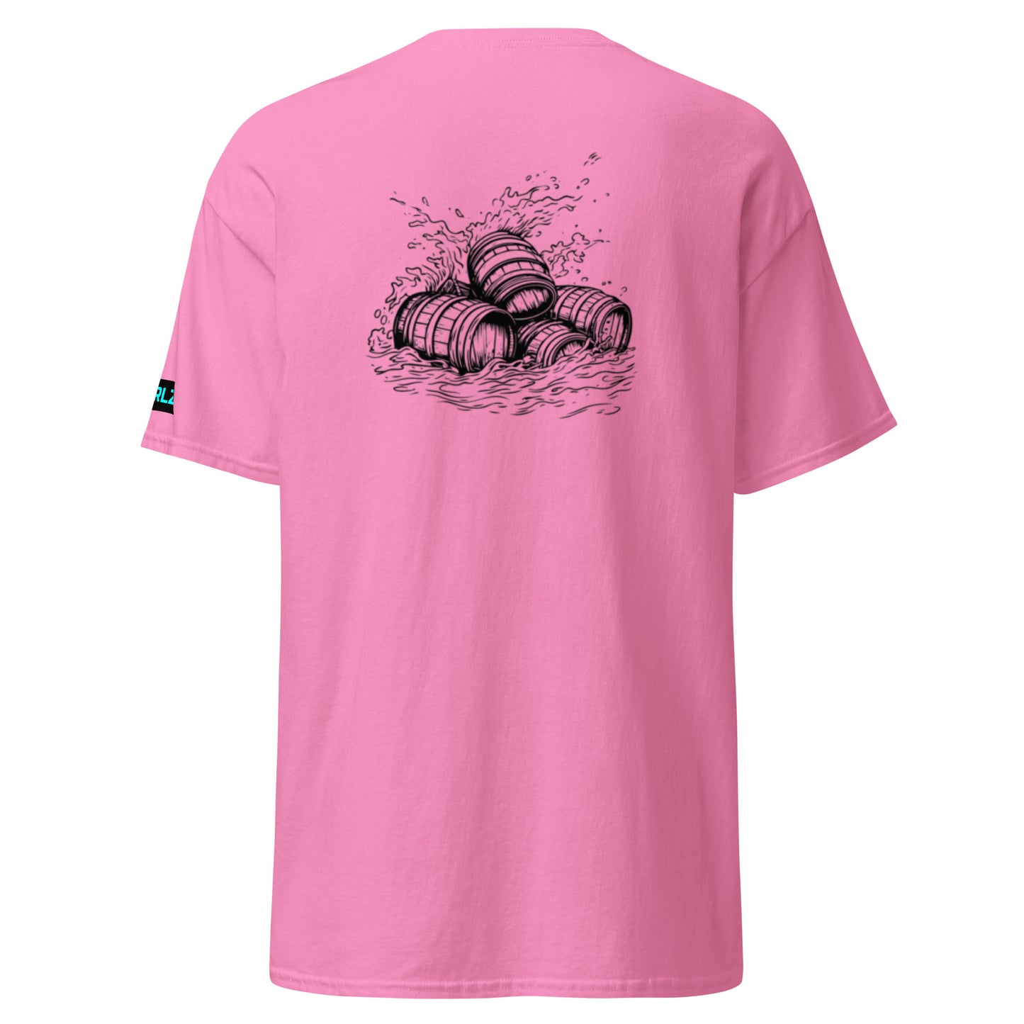 Classic Unisex Surfing T-Shirt Azalea