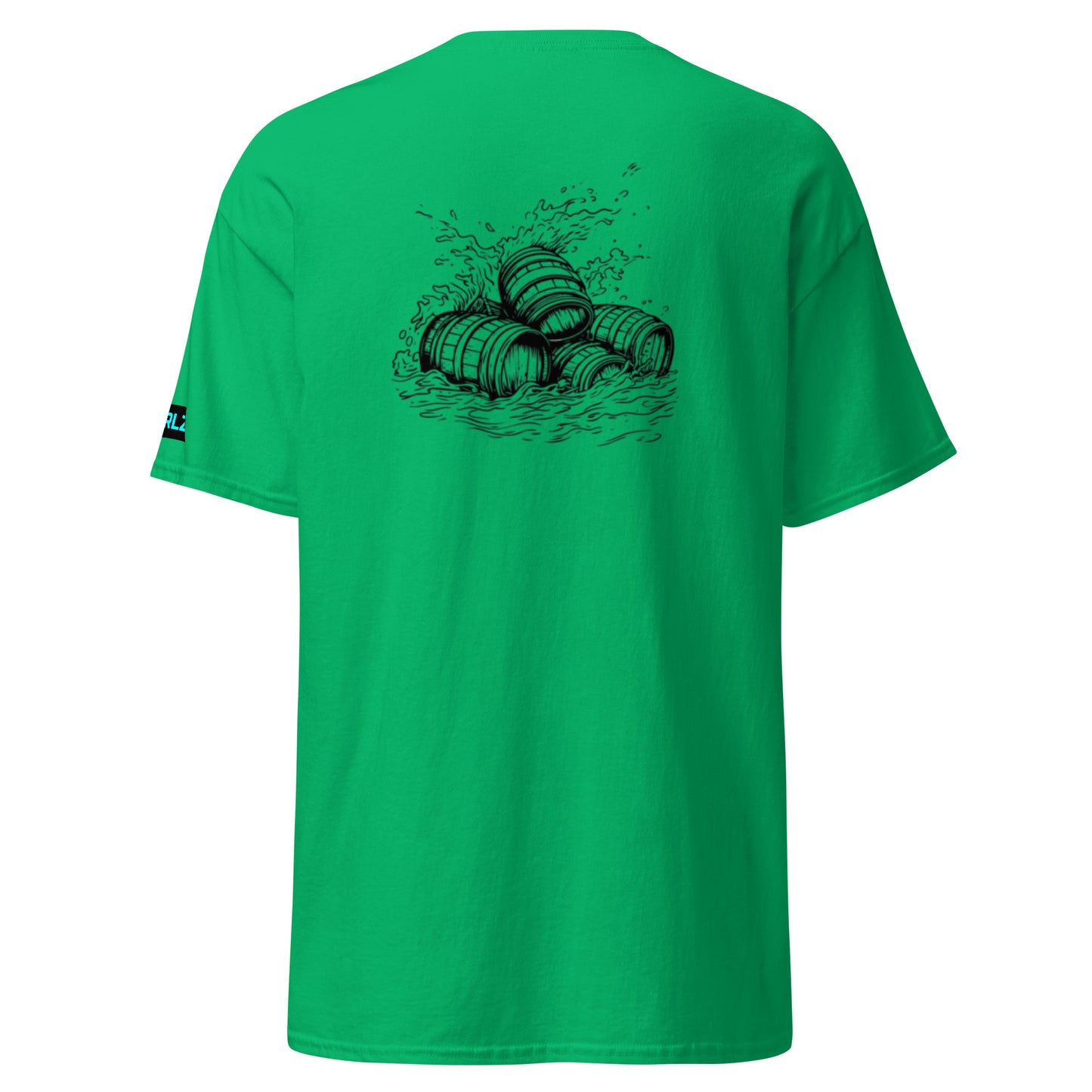 Classic Unisex Surfing T-Shirt Irish Green