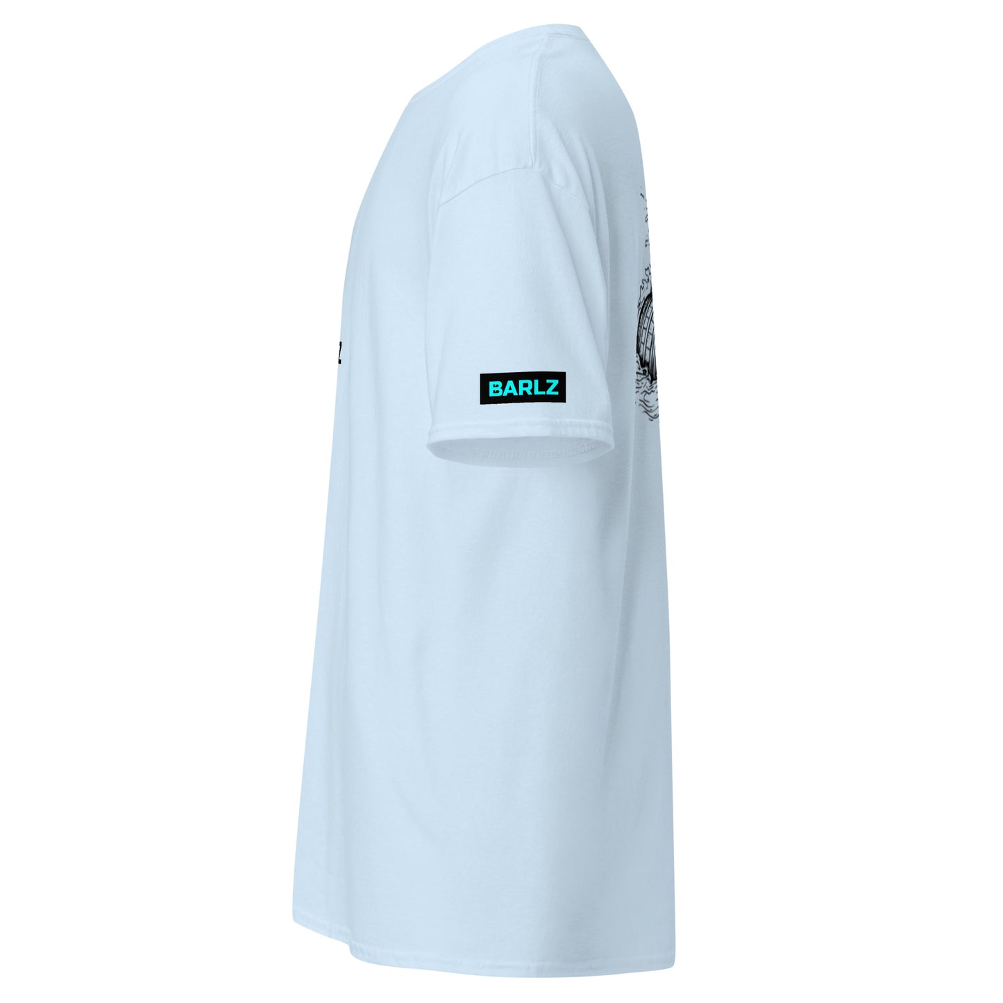Classic Unisex Surfing T-Shirt Light Blue