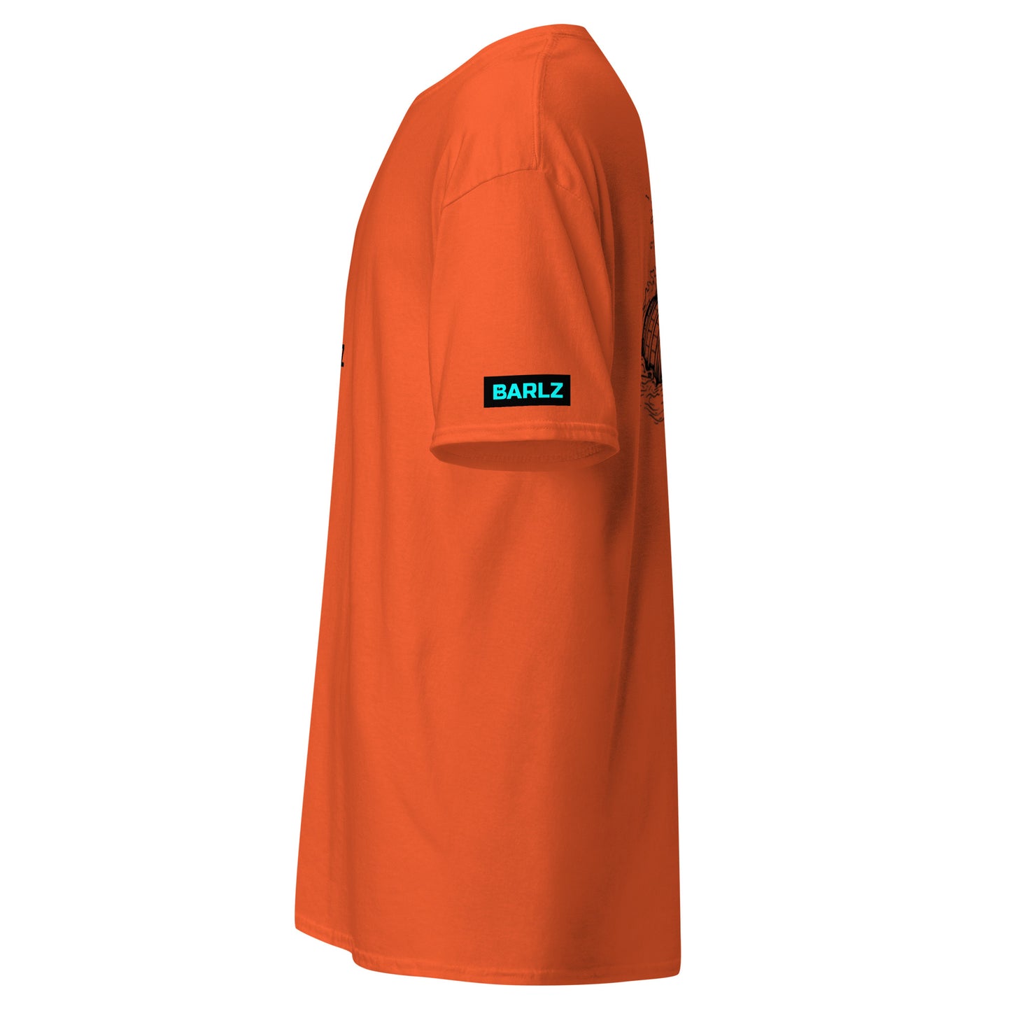 Classic Unisex Surfing T-Shirt Orange