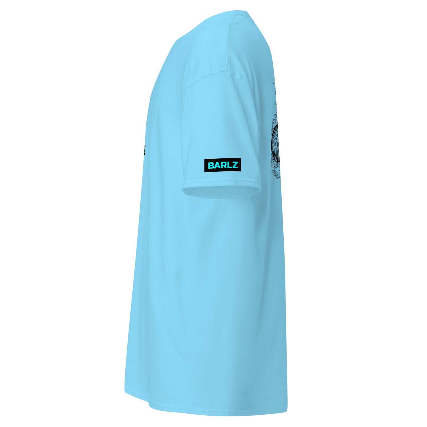 Classic Unisex Surfing T-Shirt Sky Blue