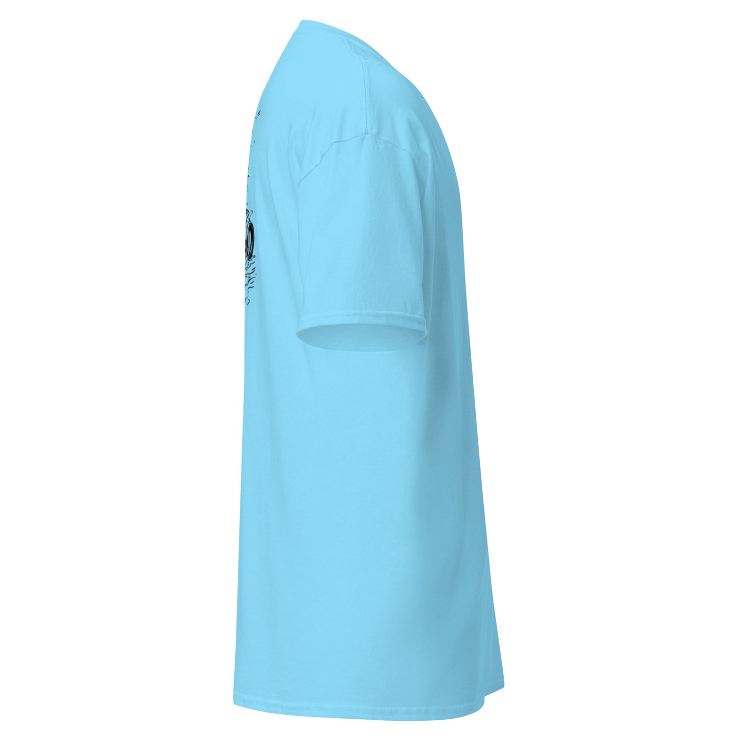 Classic Unisex Surfing T-Shirt Sky Blue