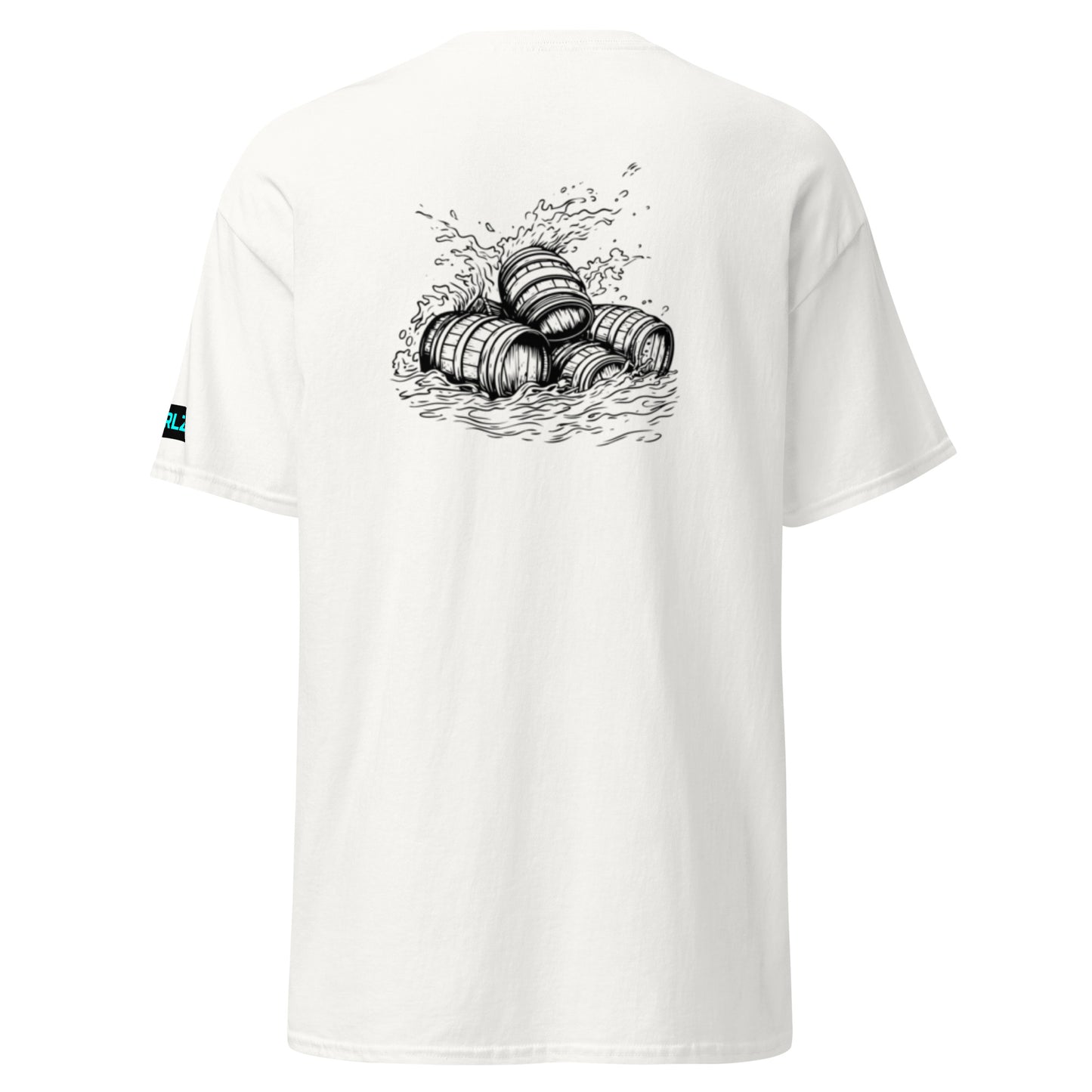Classic Unisex Surfing T-Shirt White
