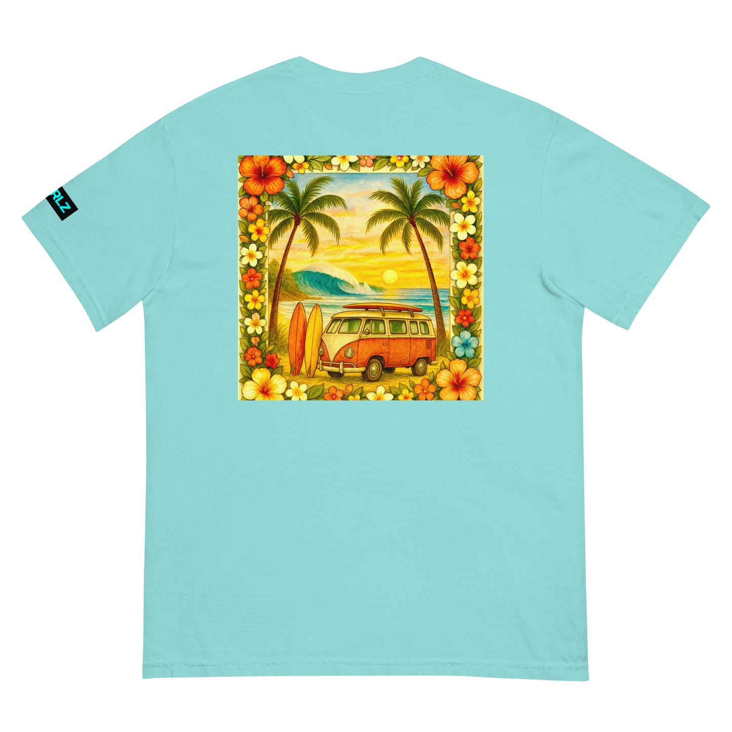 Dyed Heavyweight T-Shirt Lagoon Blue
