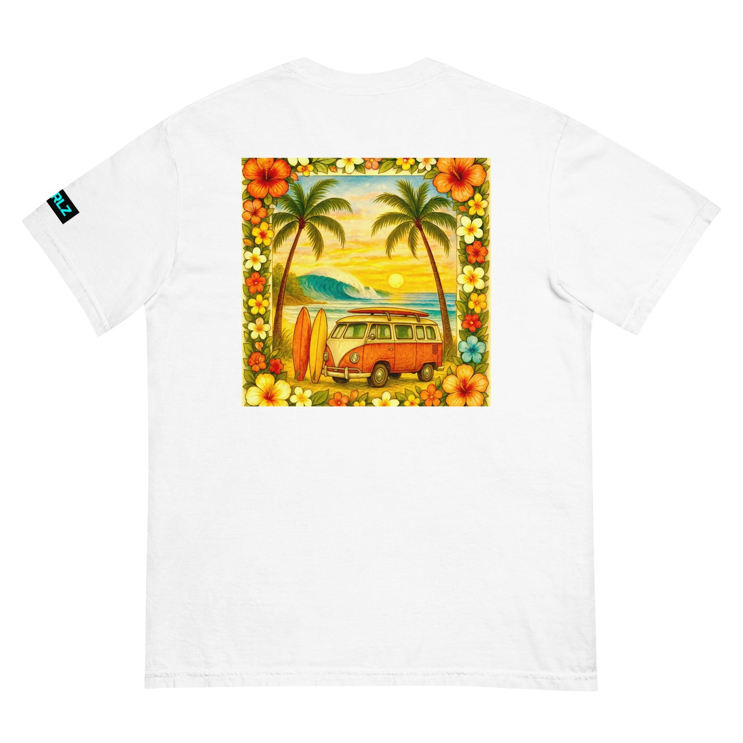 Dyed Heavyweight T-Shirt White