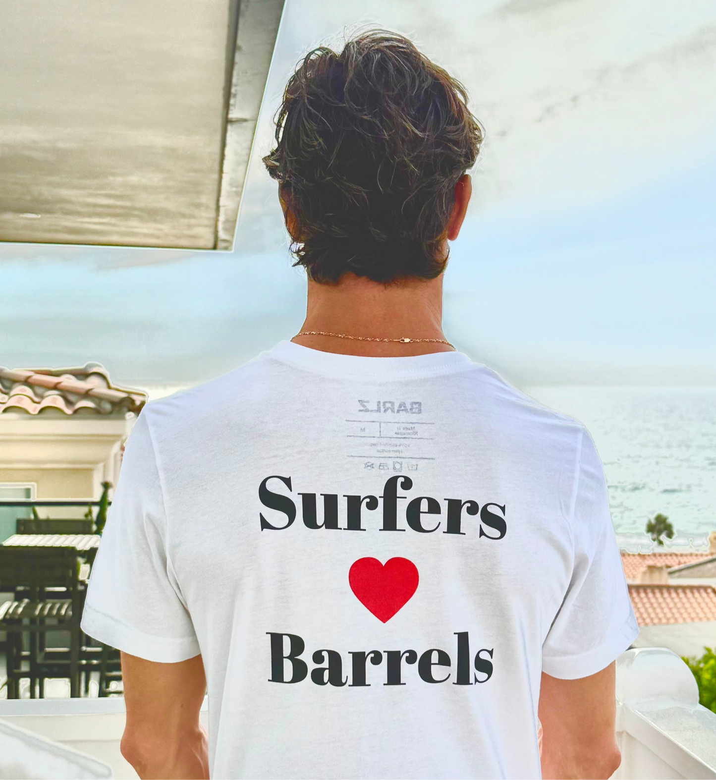 Unisex Surfers Love Barrels T