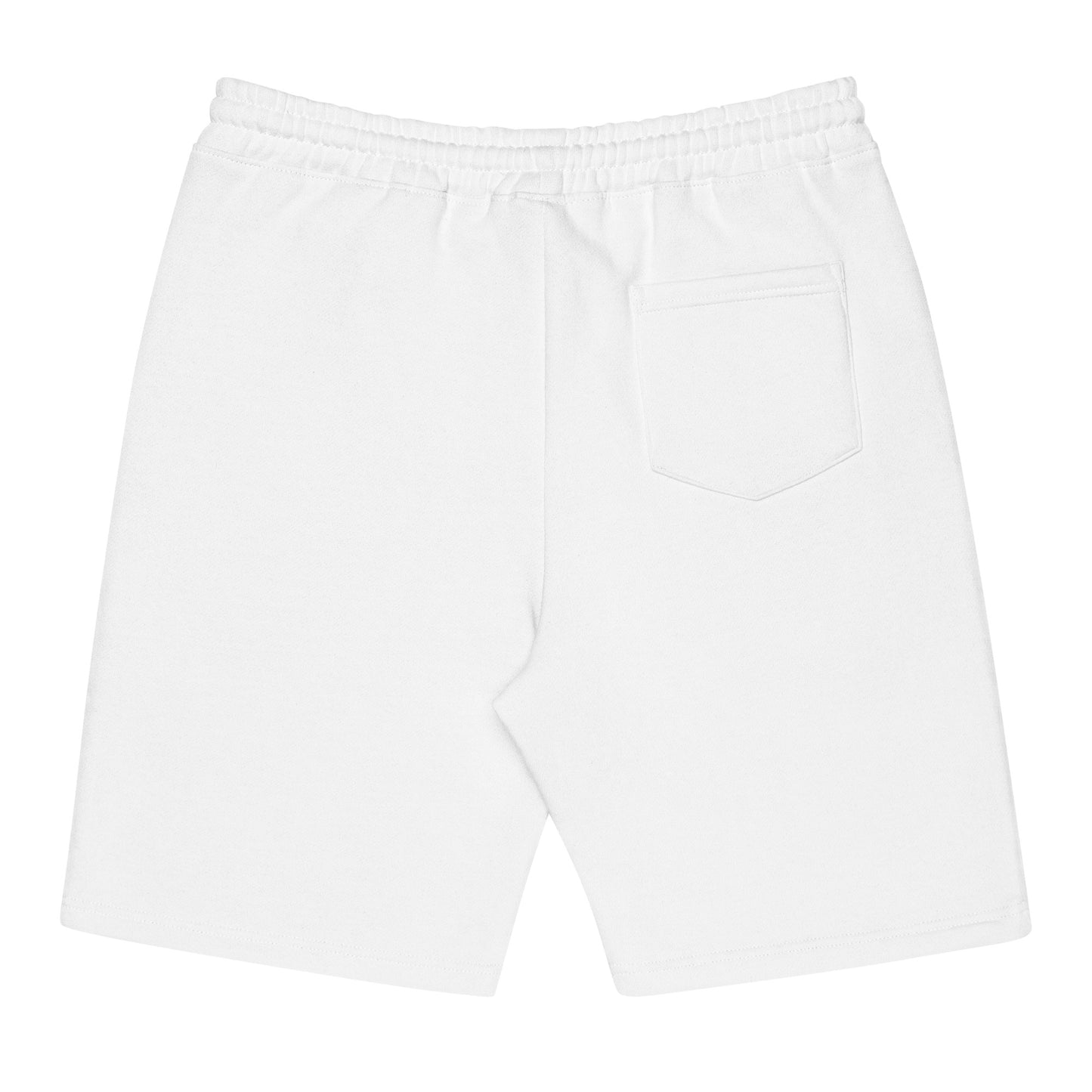 Men's Fleece Shorts White