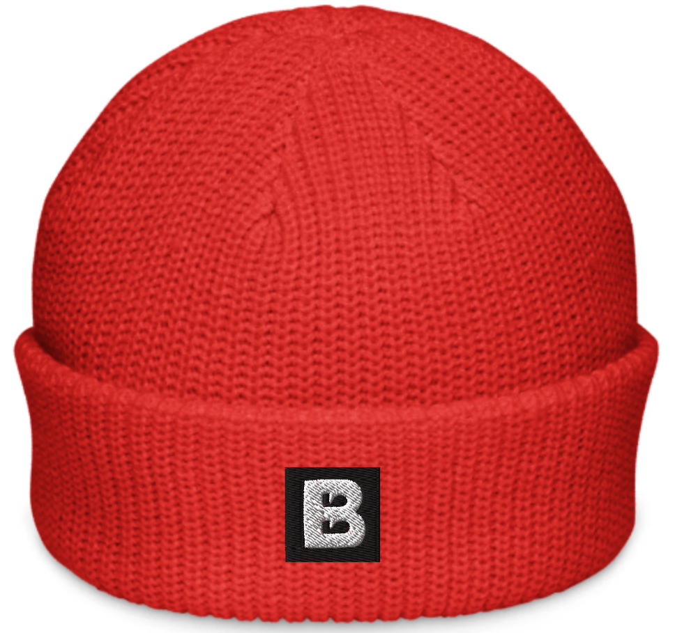 B Fisherman Beanie