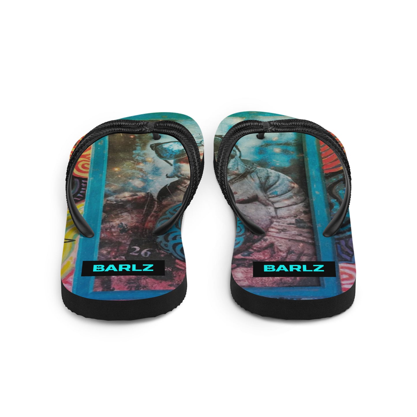 Sublimation Flip Flops with Design