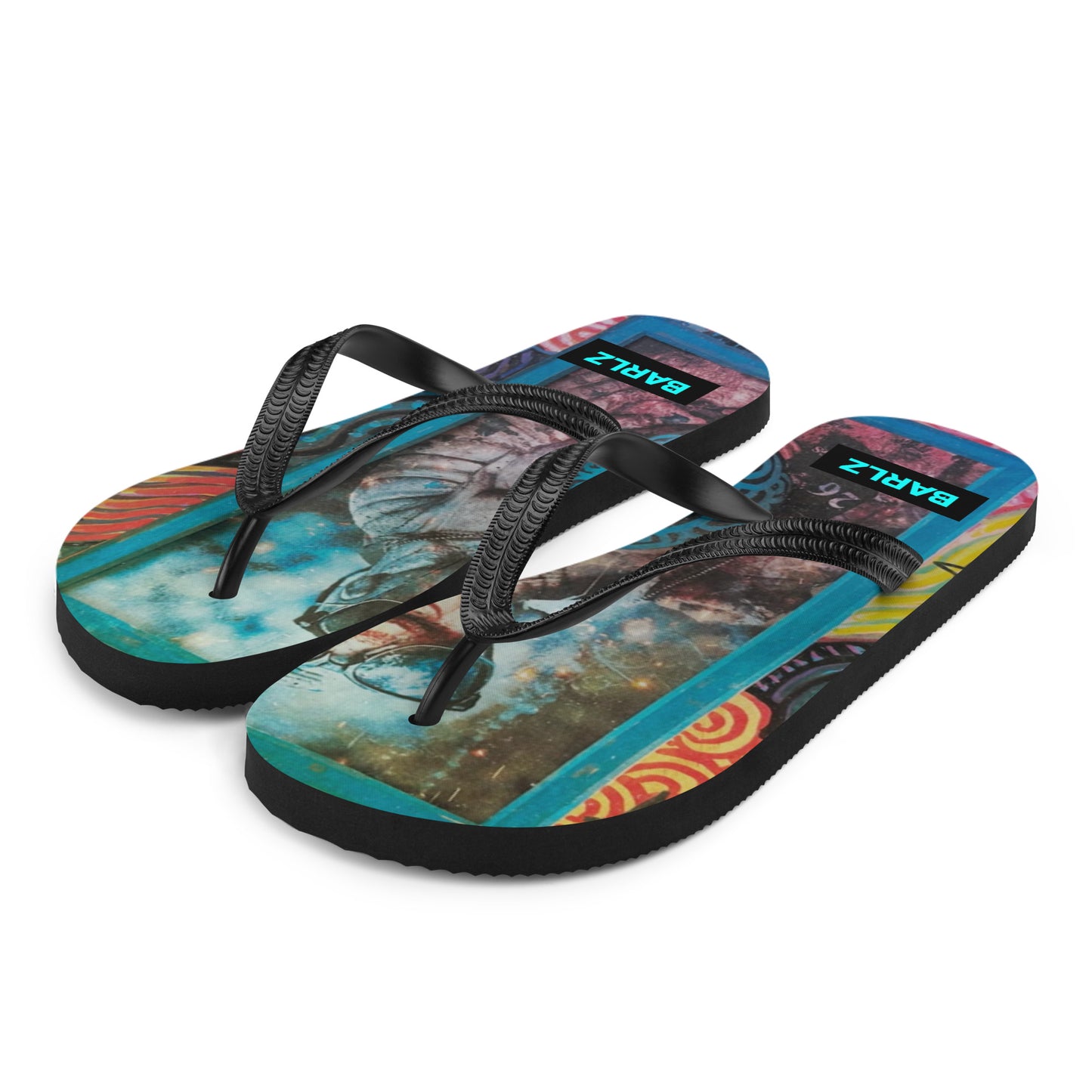 Sublimation Flip Flops with Design
