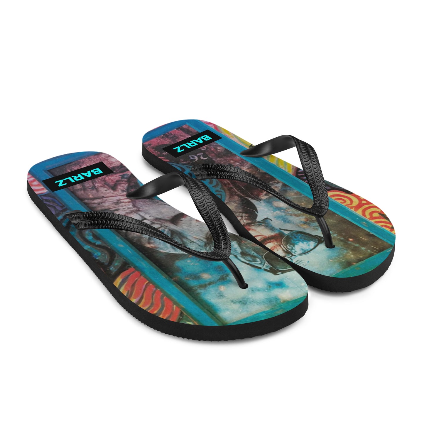 Sublimation Flip Flops with Design