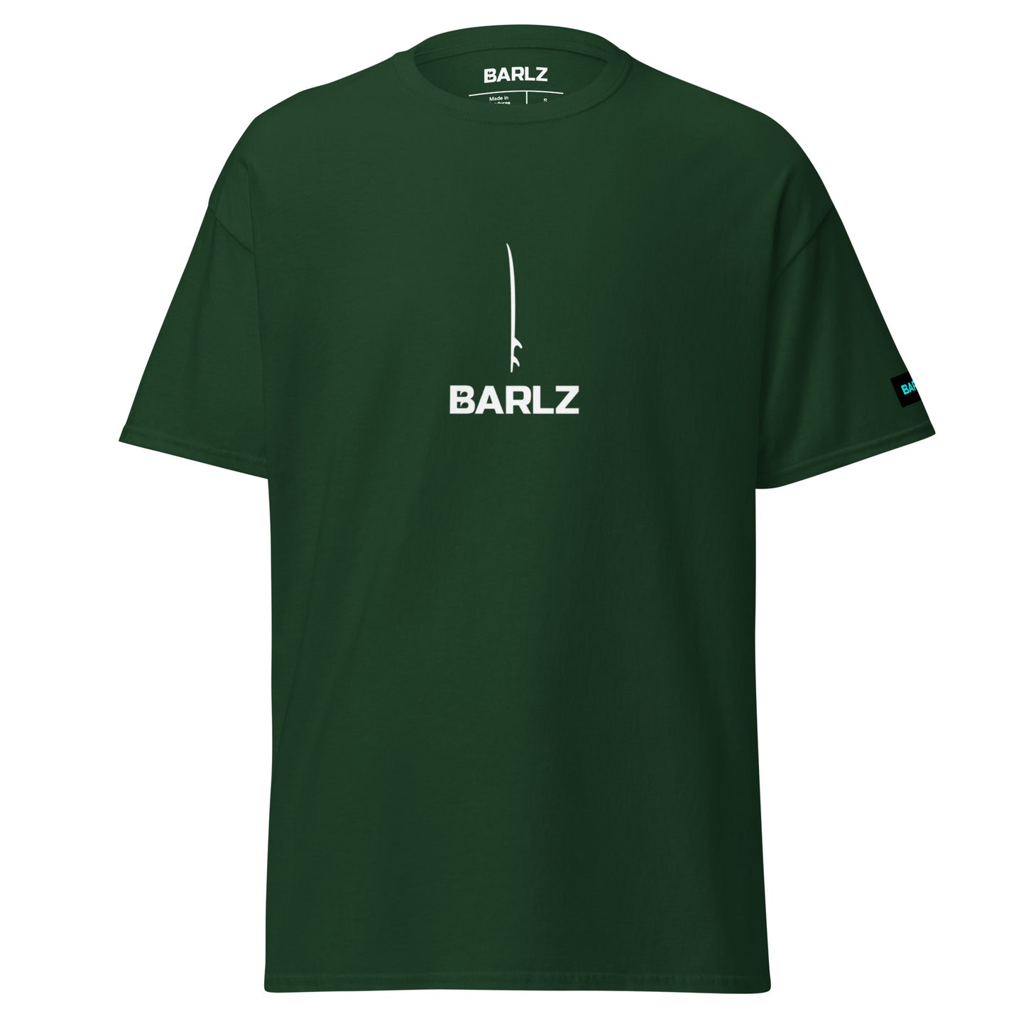 Surfing Clothing T-Shirt Tee Forest Green