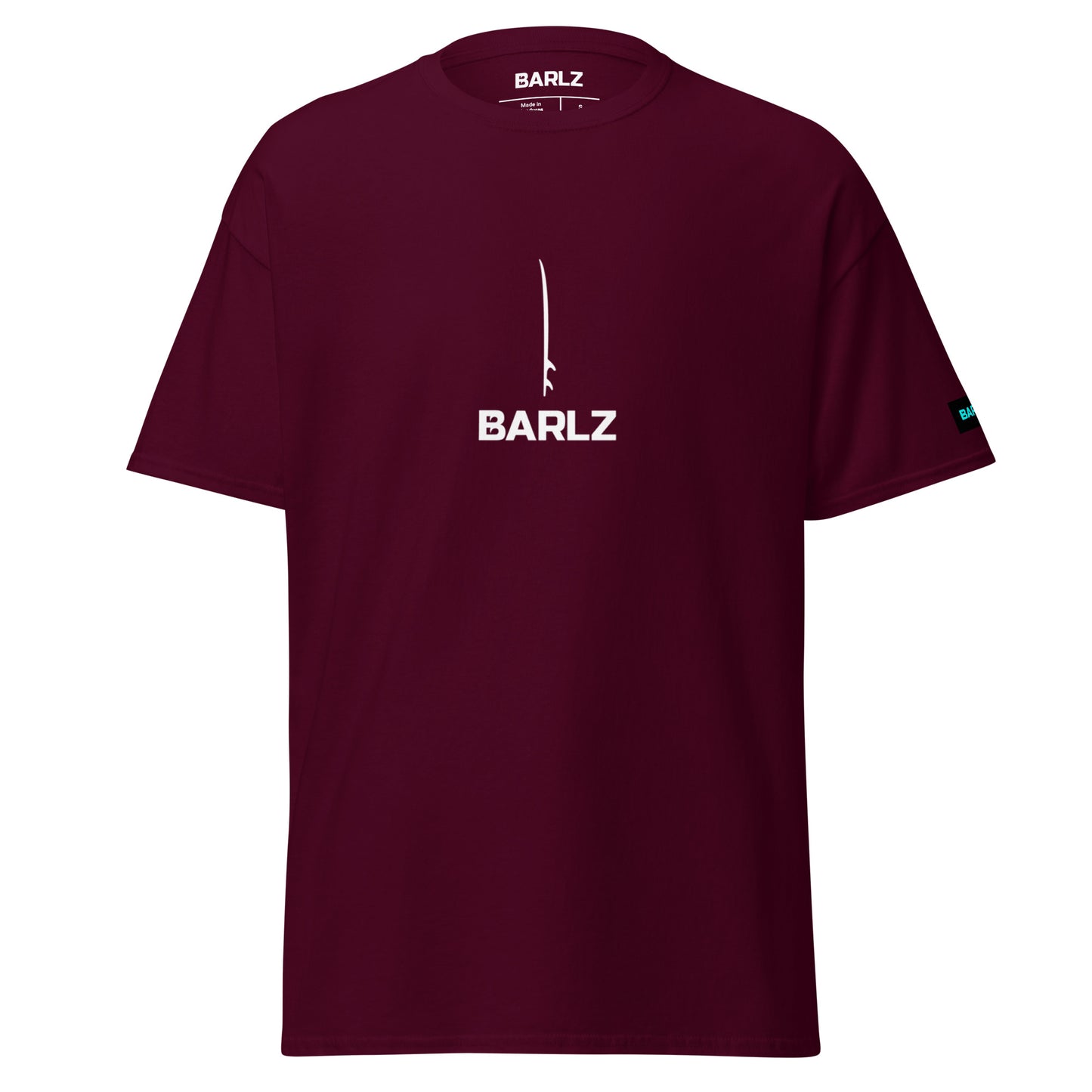 Surfing Clothing T-Shirt Tee Maroon