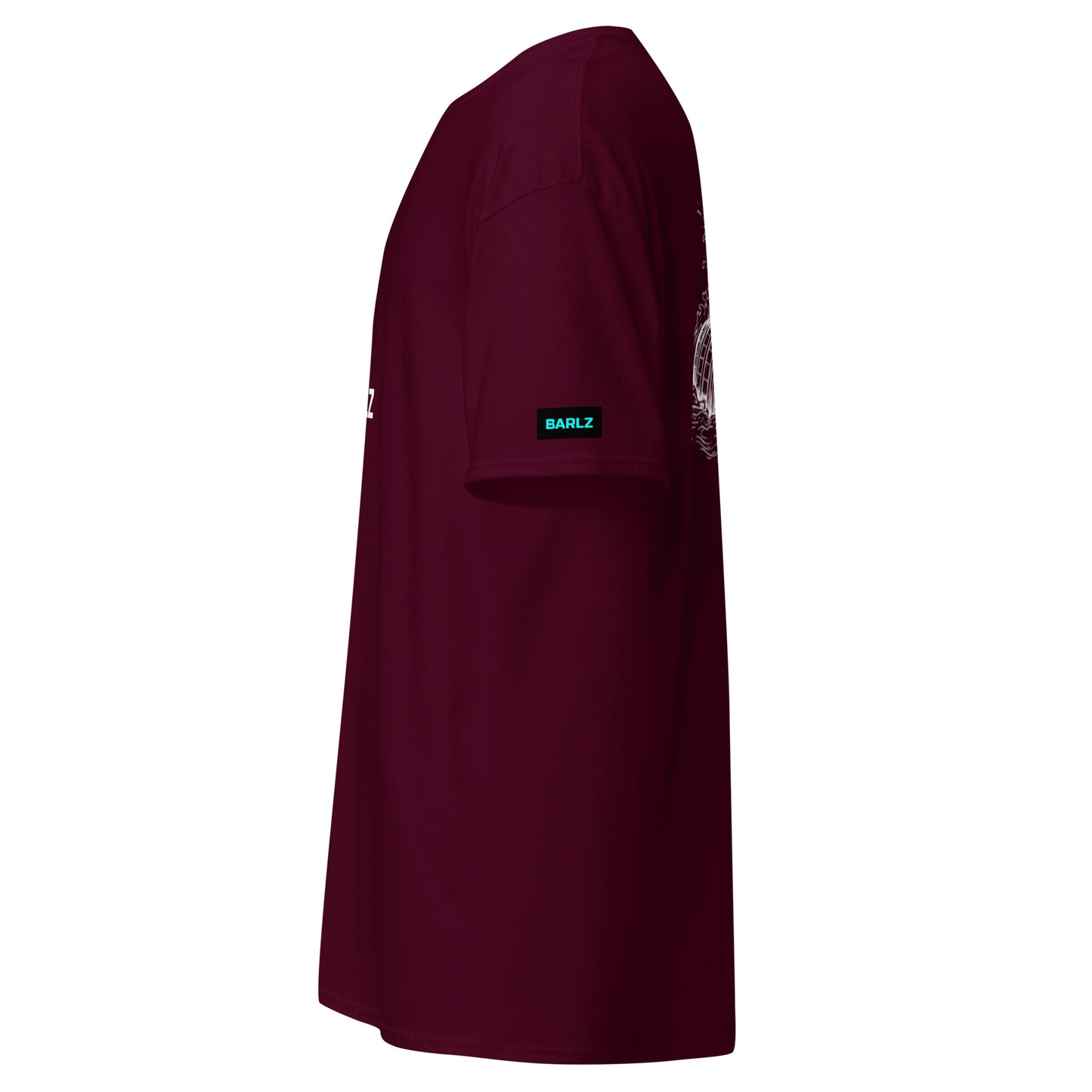 Surfing Clothing T-Shirt Tee Maroon