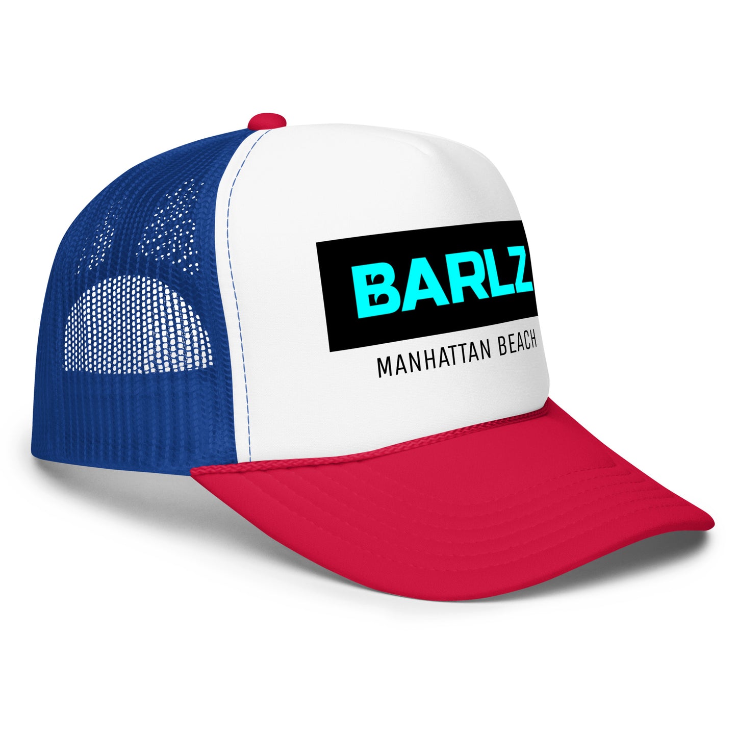 Trucker Hat Manhattan Royal Red & Blue