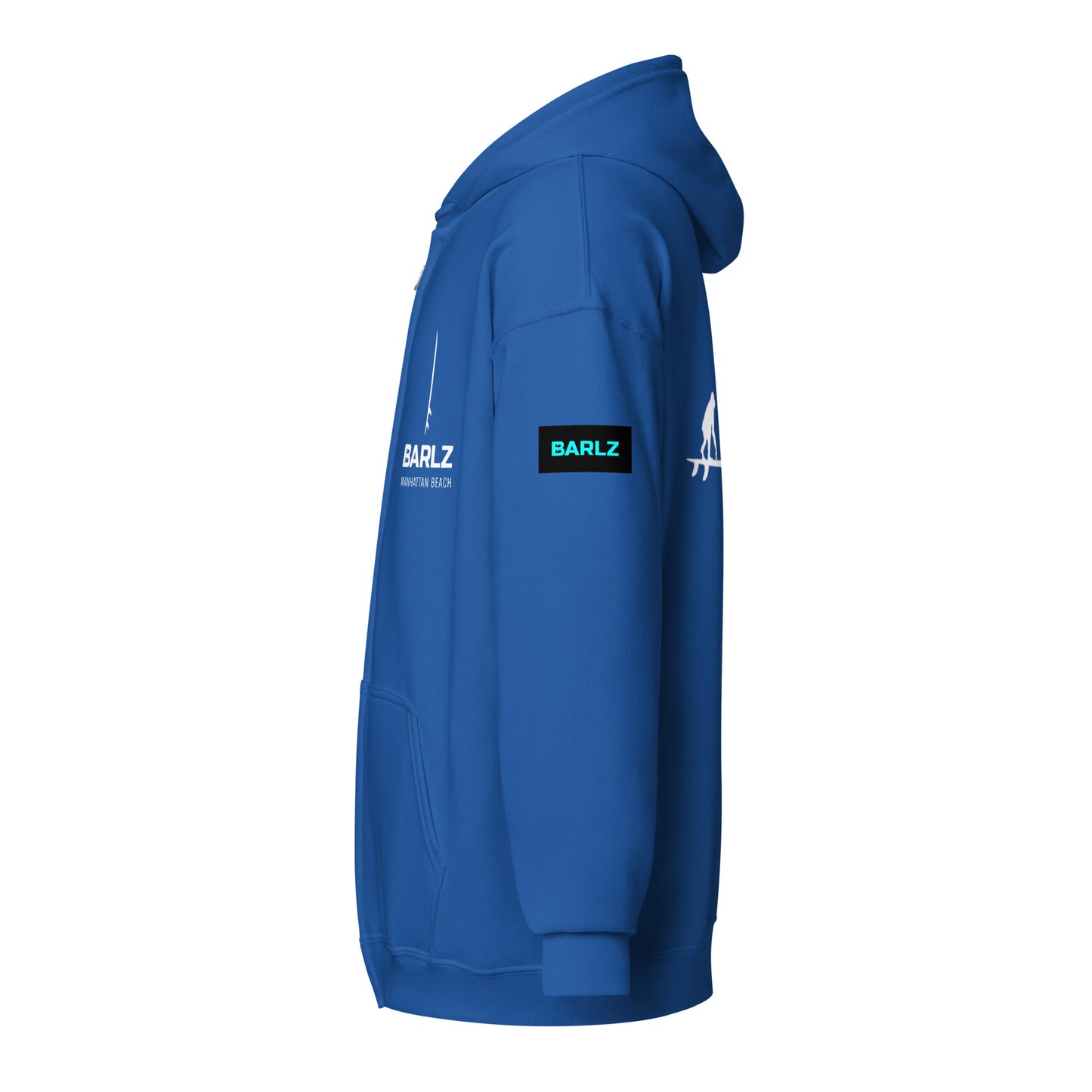 Zip Hoodie Royal Blue
