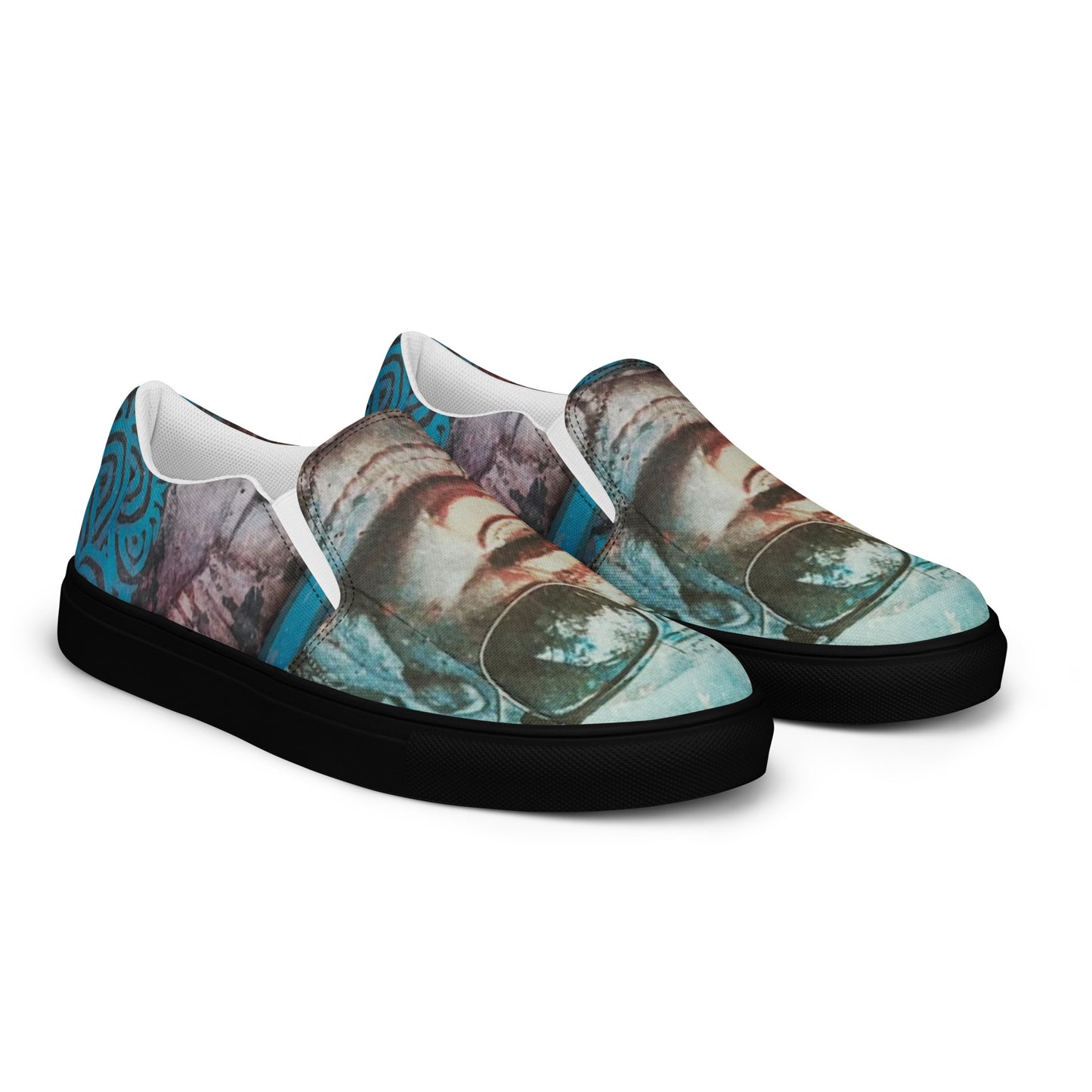 Happy Buddha Slip Ons