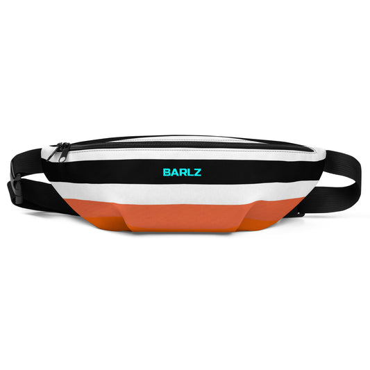 Banana Bag Orange & White & Black