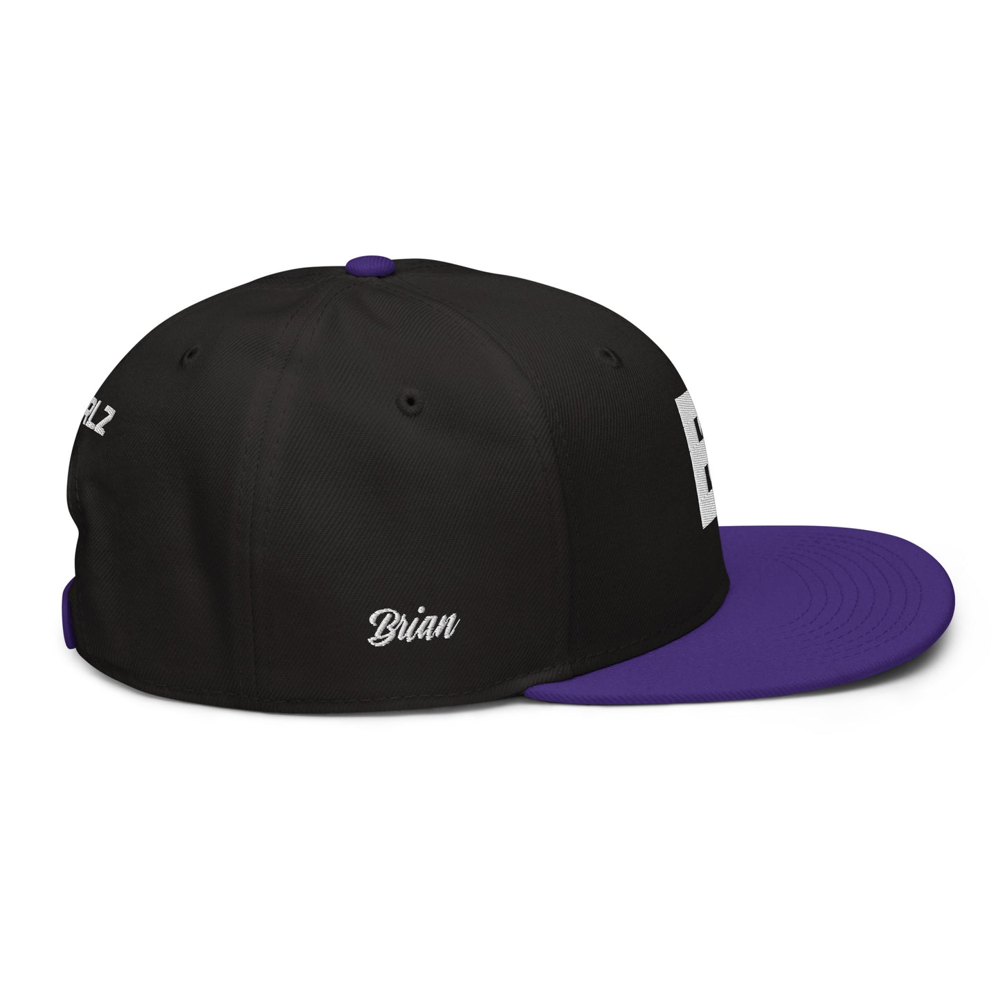 Barlz Hat Aqua Black & Purple