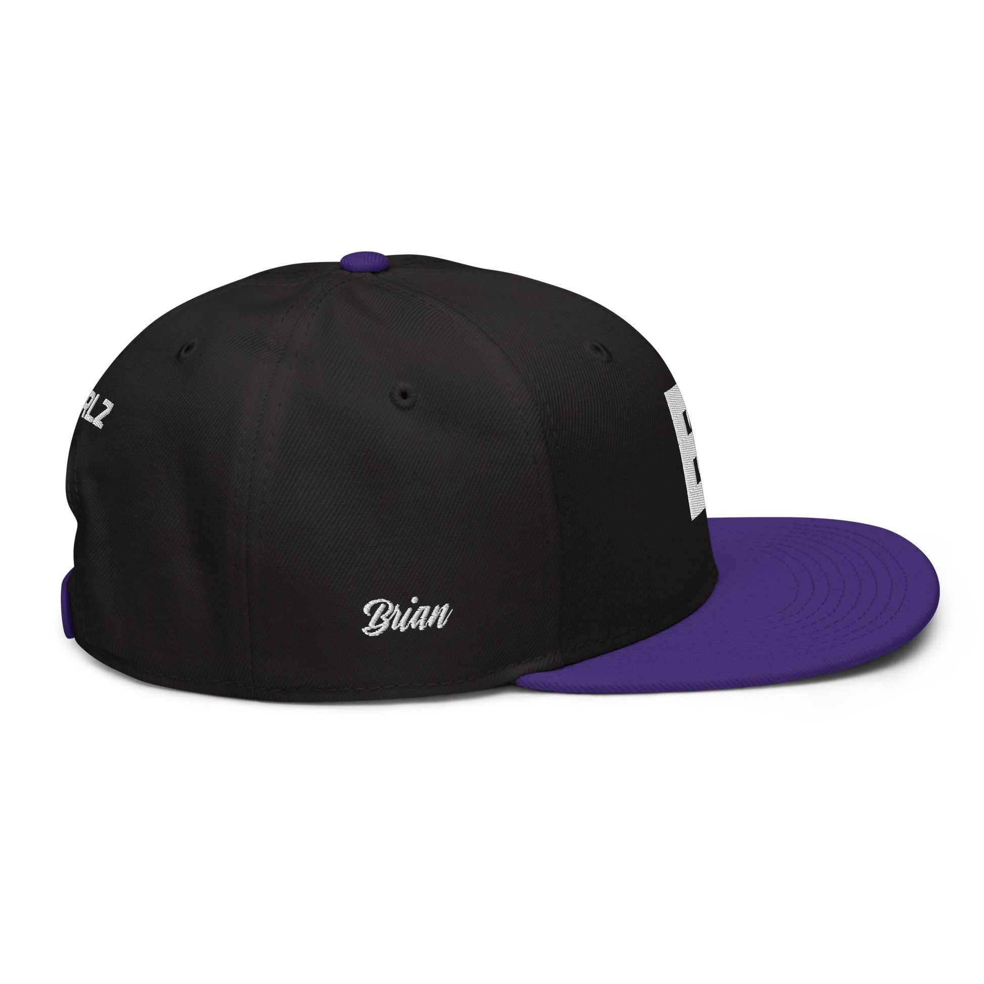 Barlz Hat Aqua Black & Purple