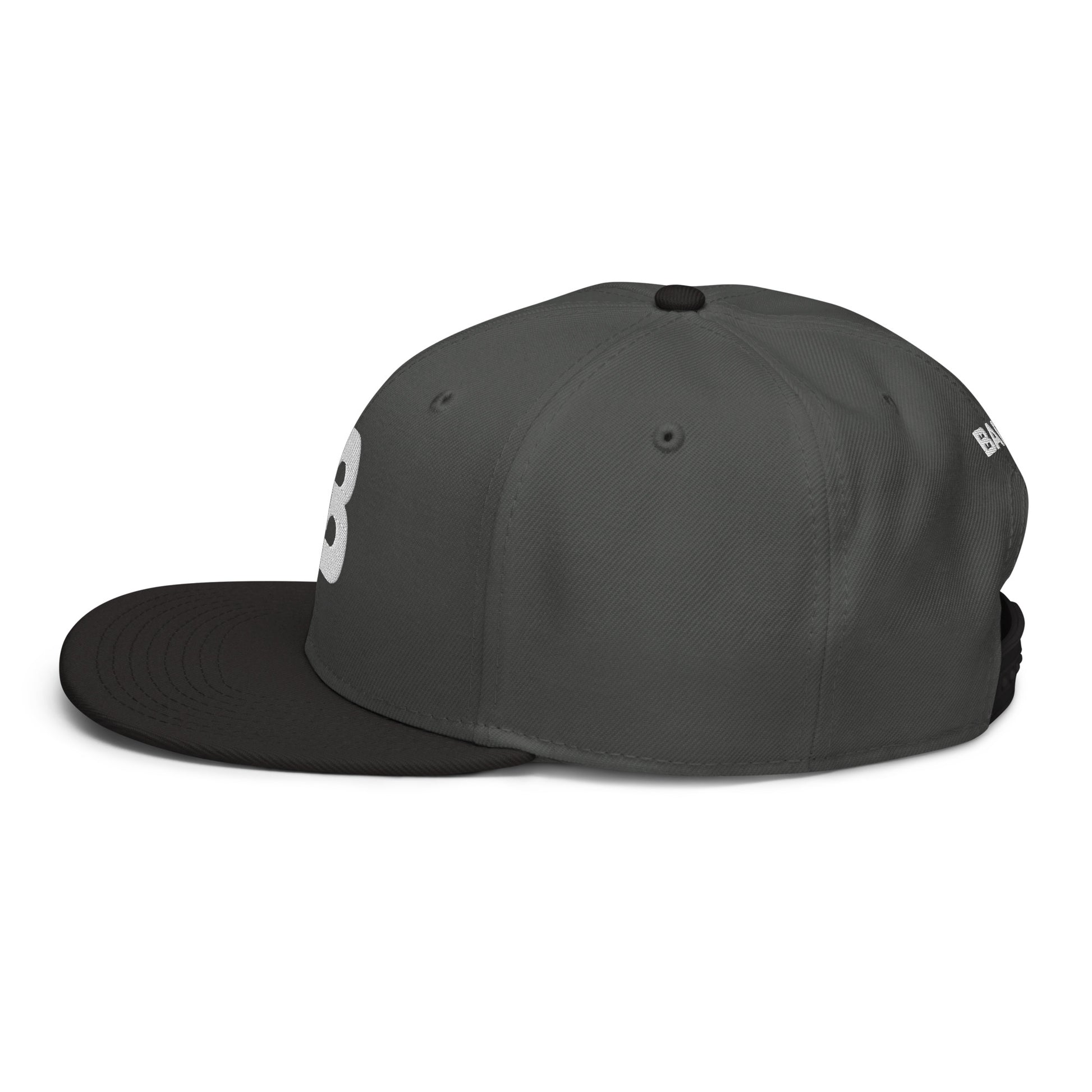  Barlz Hat Black & Charaocal Grey