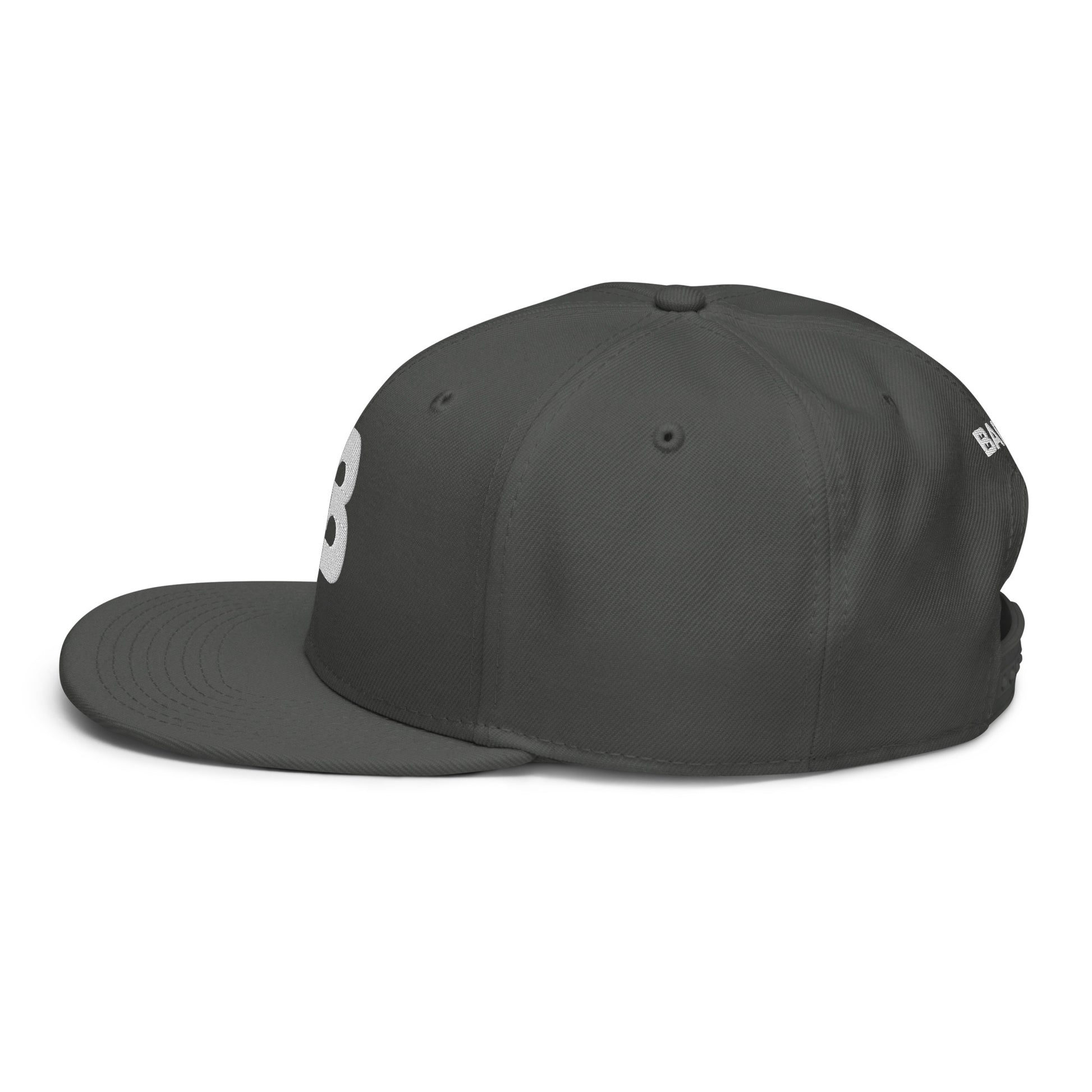 Barlz Hat Blacl Charaocal Grey