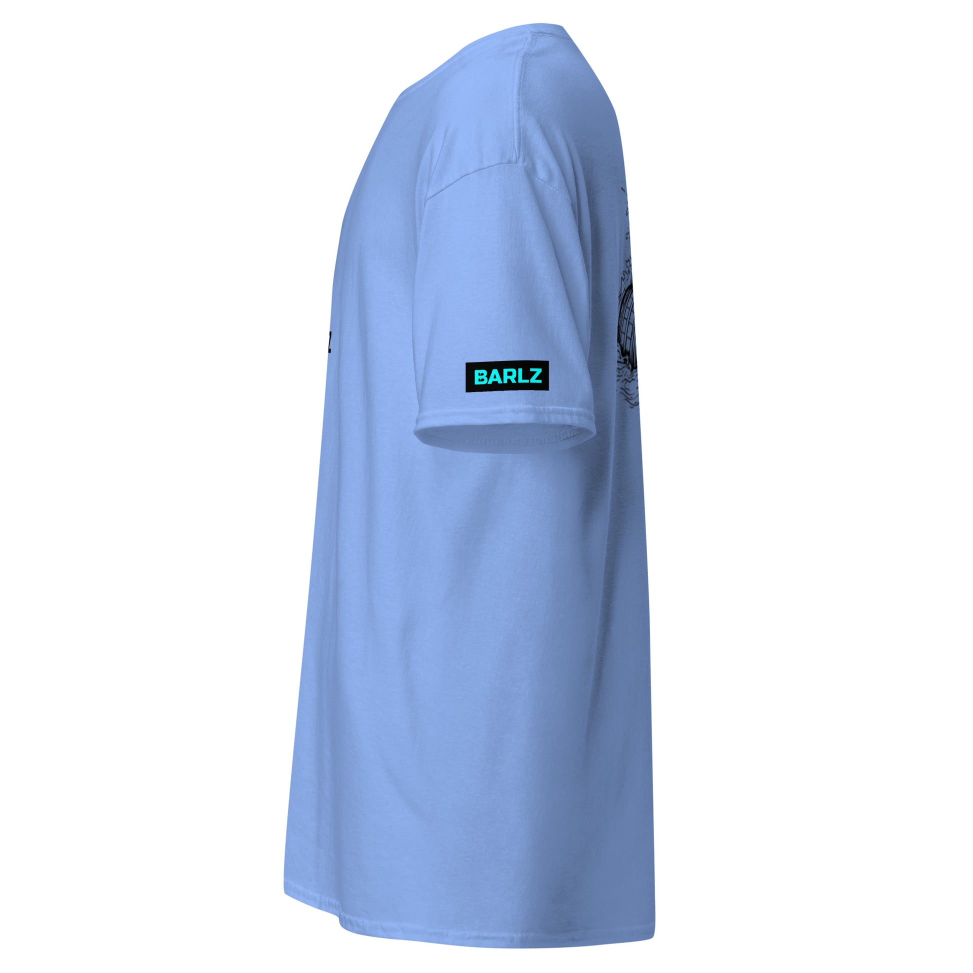 Classic Unisex Surfing T-Shirt Carolina Blue