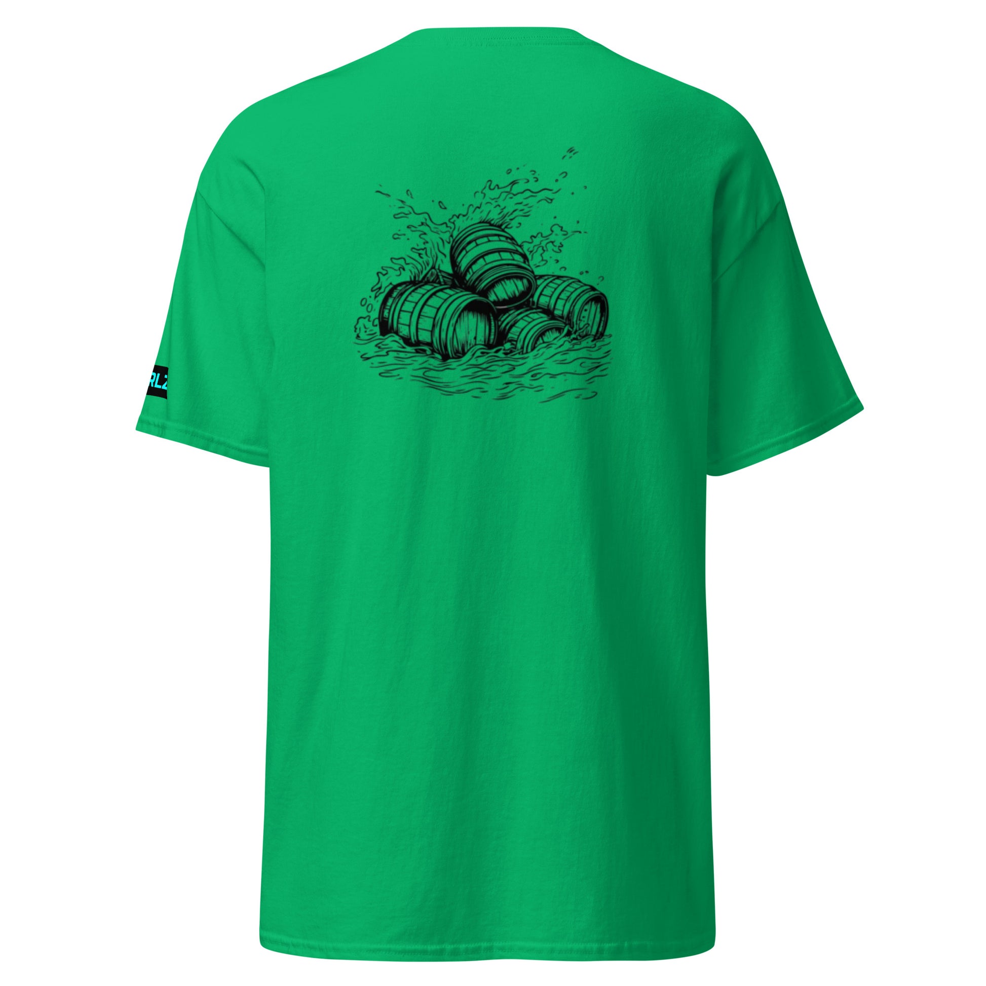 Classic Unisex Surfing T-Shirt Irish Green