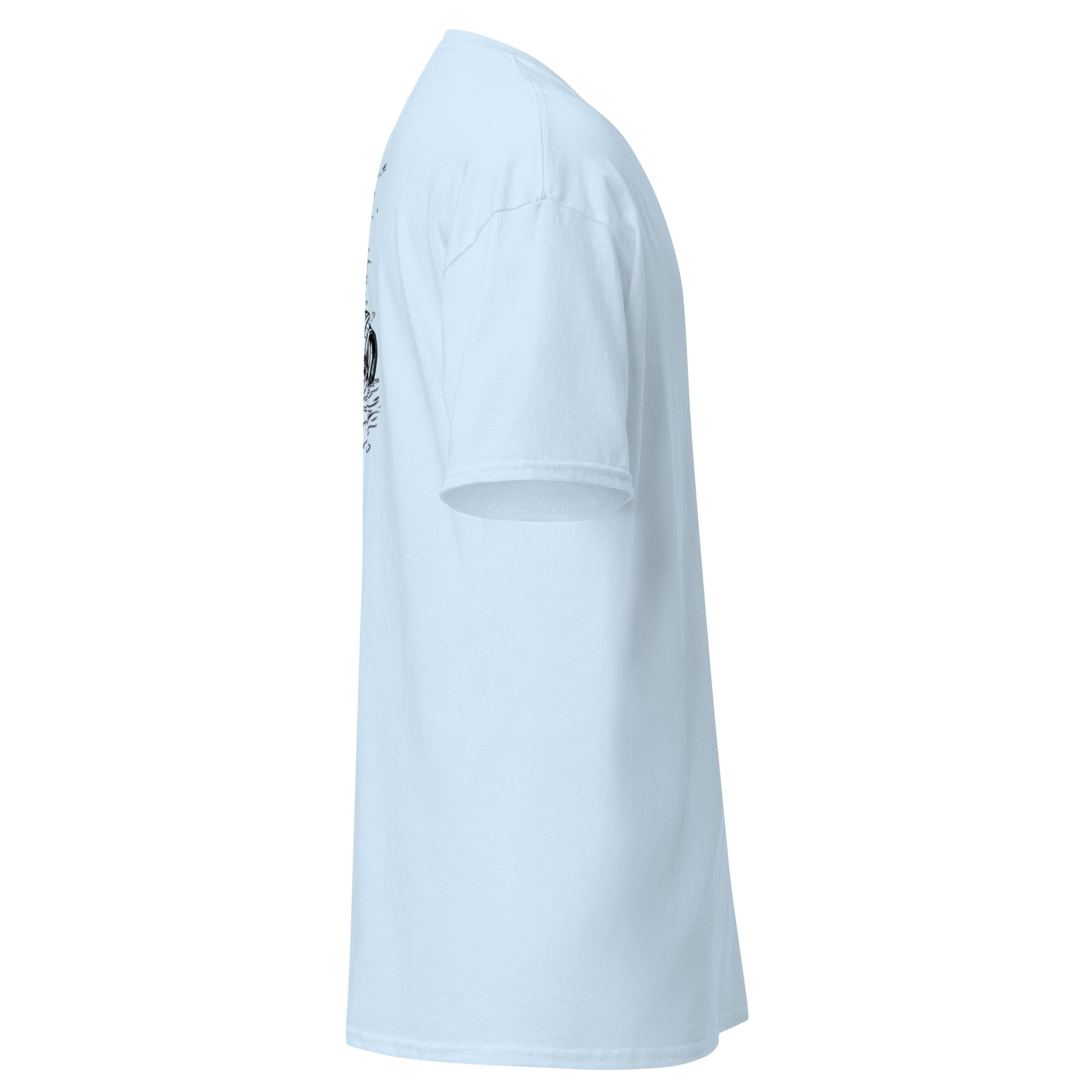 Classic Unisex Surfing T-Shirt Light Blue