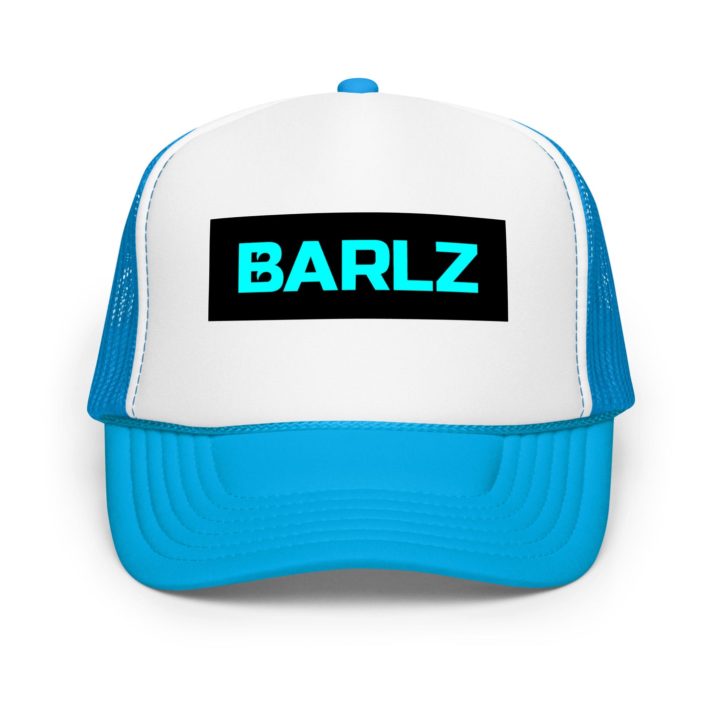 Foam Surfing Trucker Hat Blue & White