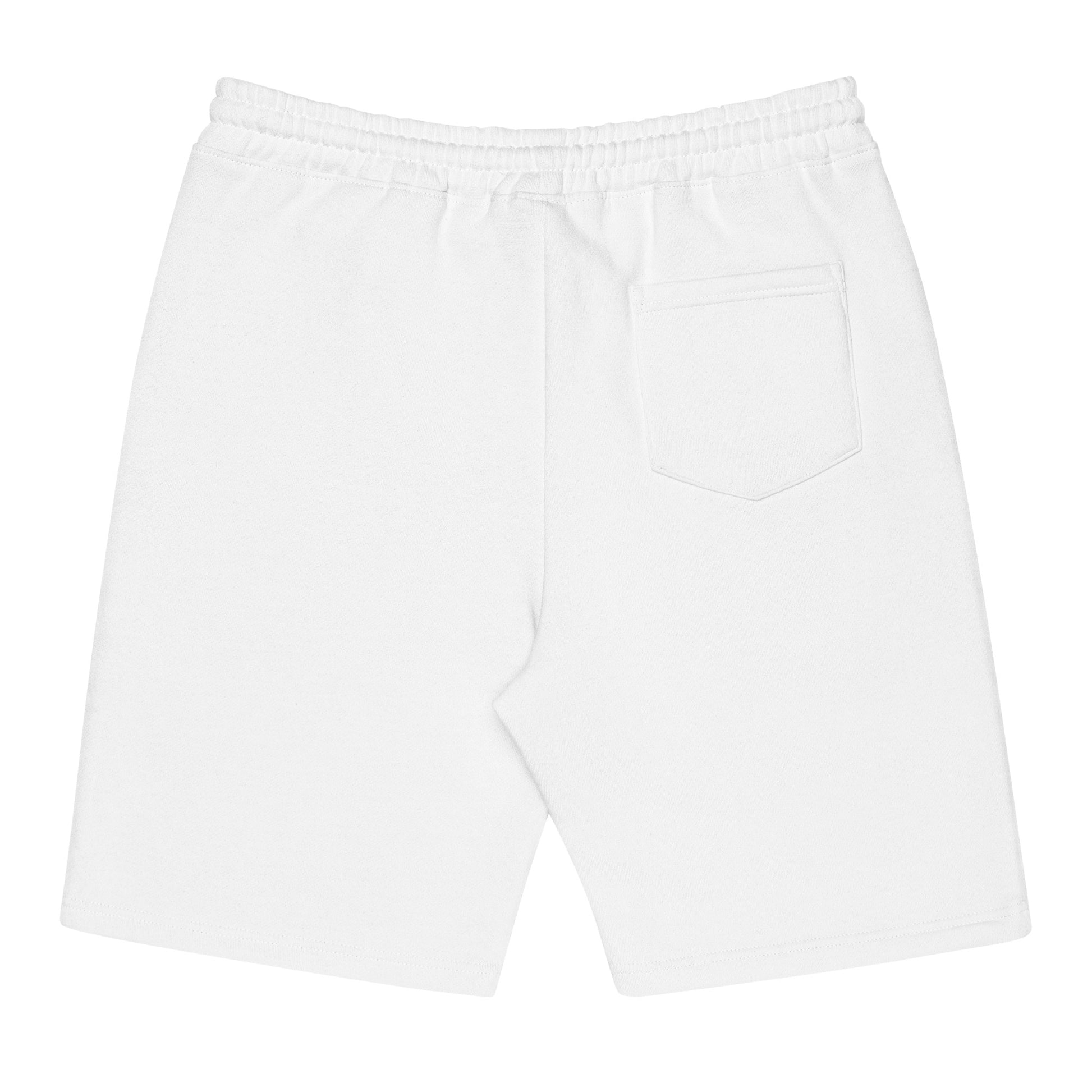 Men's Fleece Shorts White