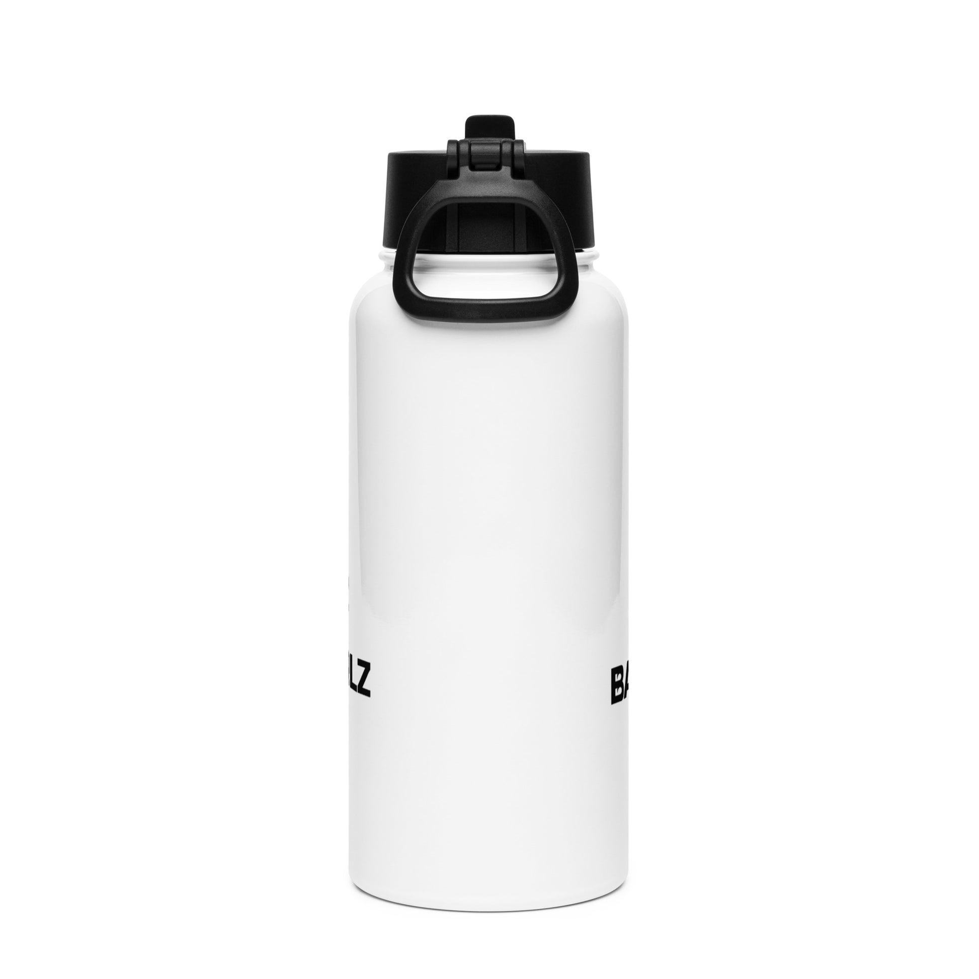 Stainless Steel Water Bottle With Straw Lid White 32 oz