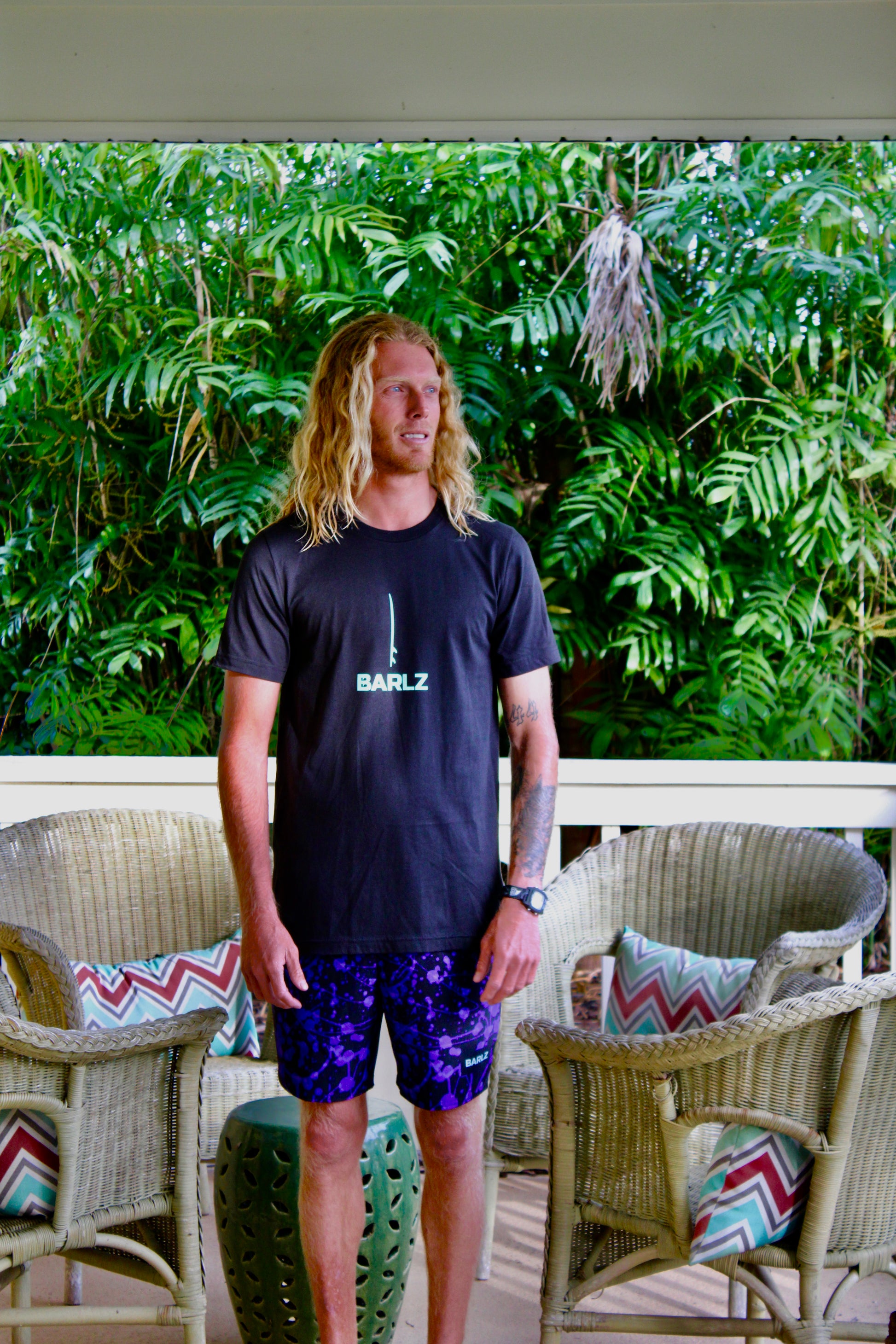 Staple Surfing T-Shirt Black