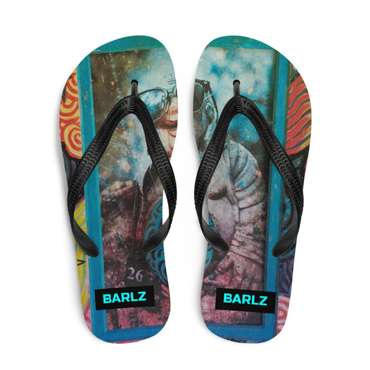 Sublimation Flip Flops with Design