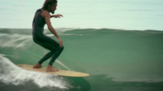 Wooden Surfing Board