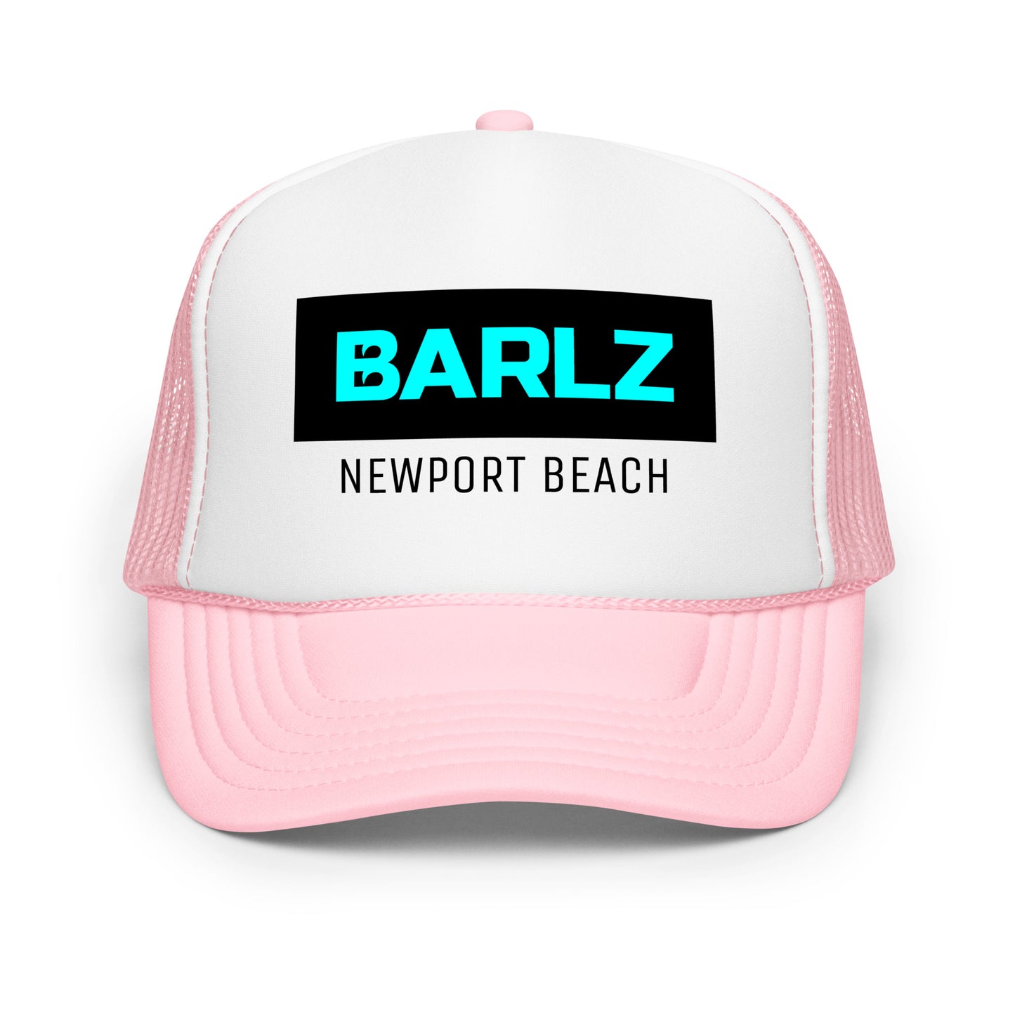 Trucker Hat Pink & White
