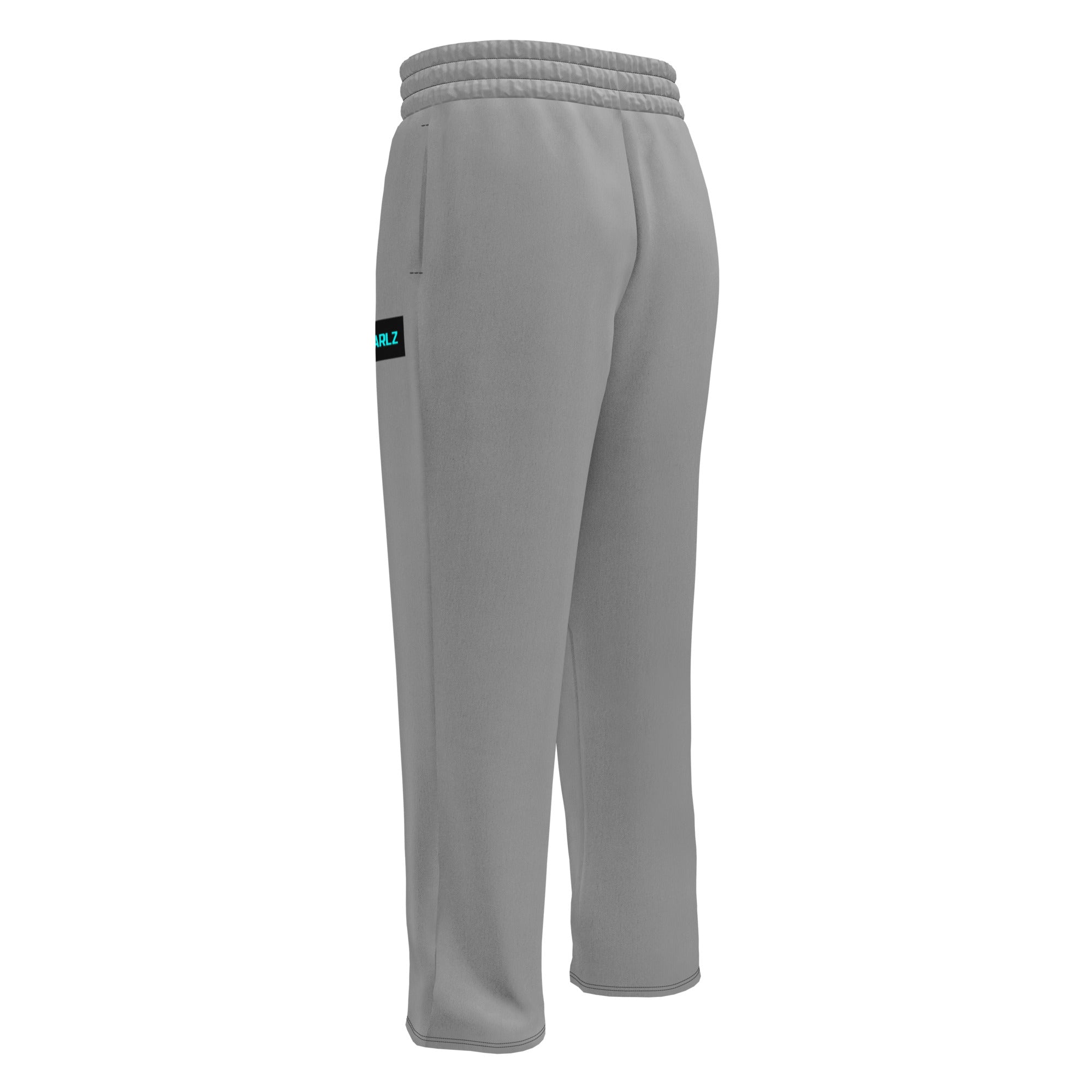 【BAON】Kukuna banding side cut brushed wide jogger pt Wide-leg Joggers (grey) – Barlz