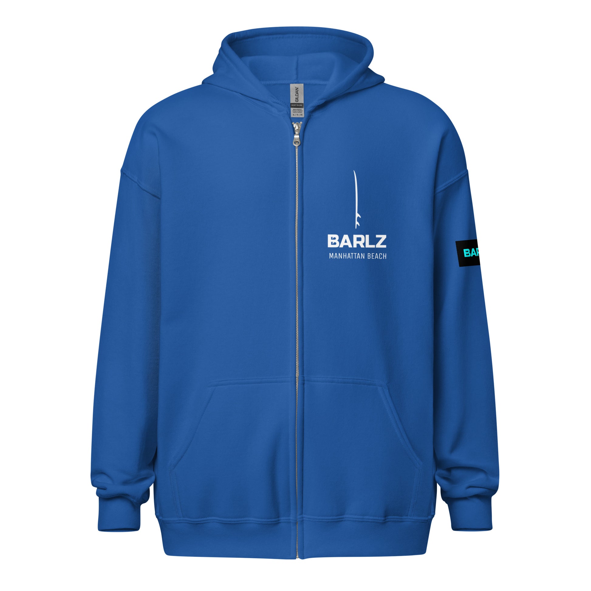 Zip Hoodie Royal Blue