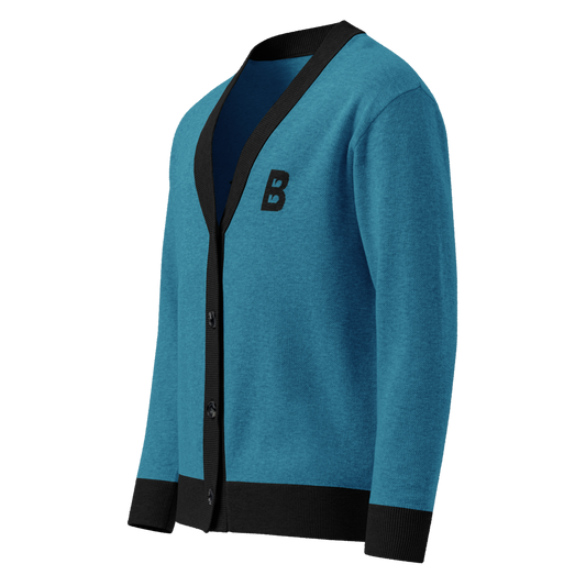 Knitted surf style cardigan