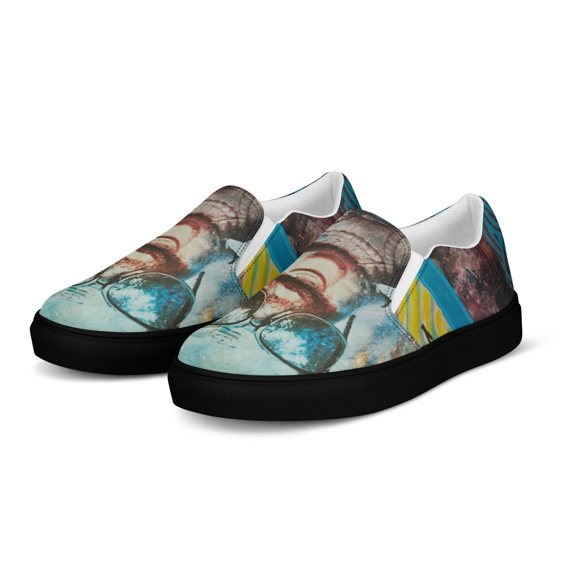 Happy Buddha Slip Ons